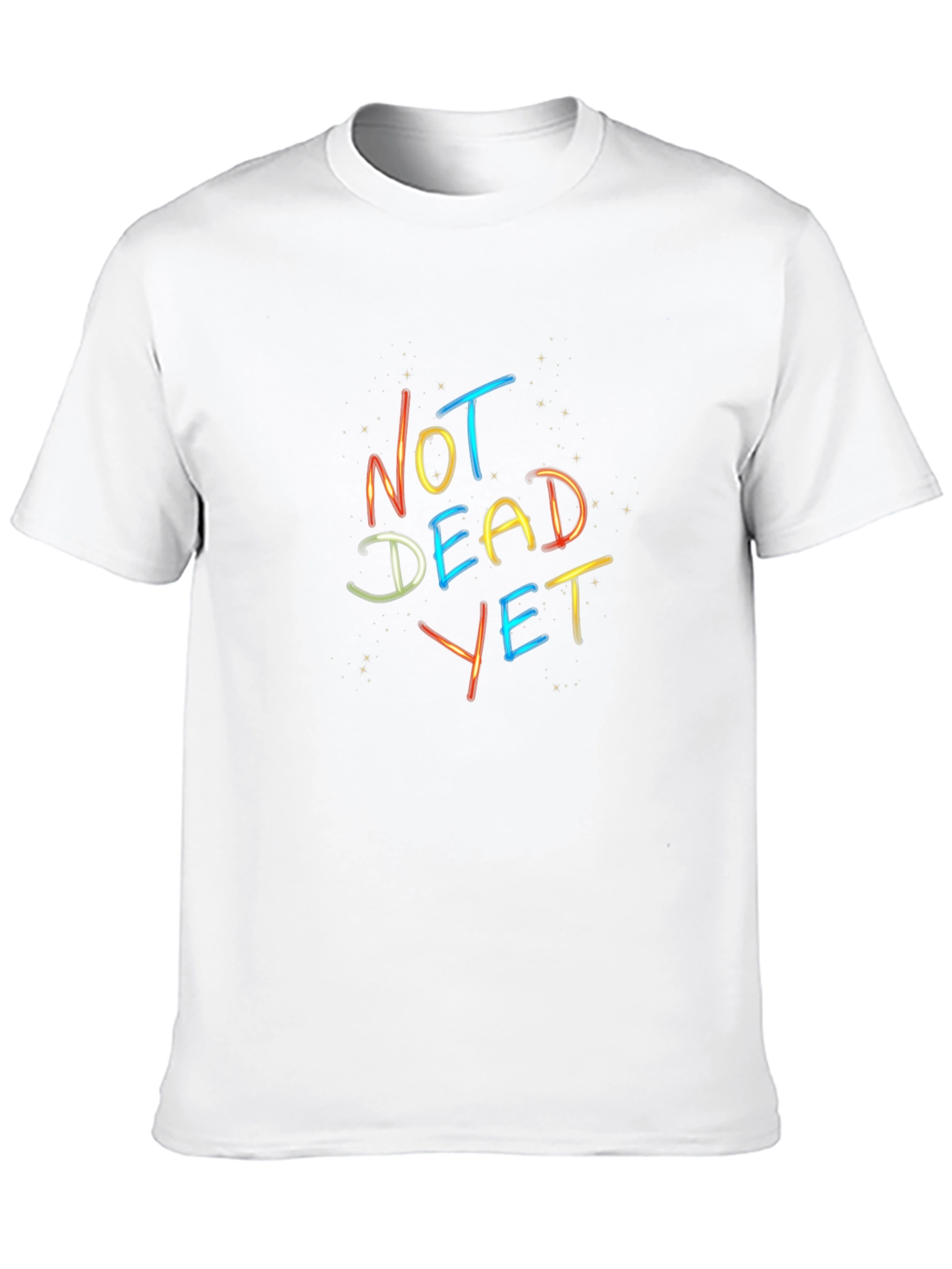 Not Dead Yet Graphic Tee - Mens Black T-Shirt