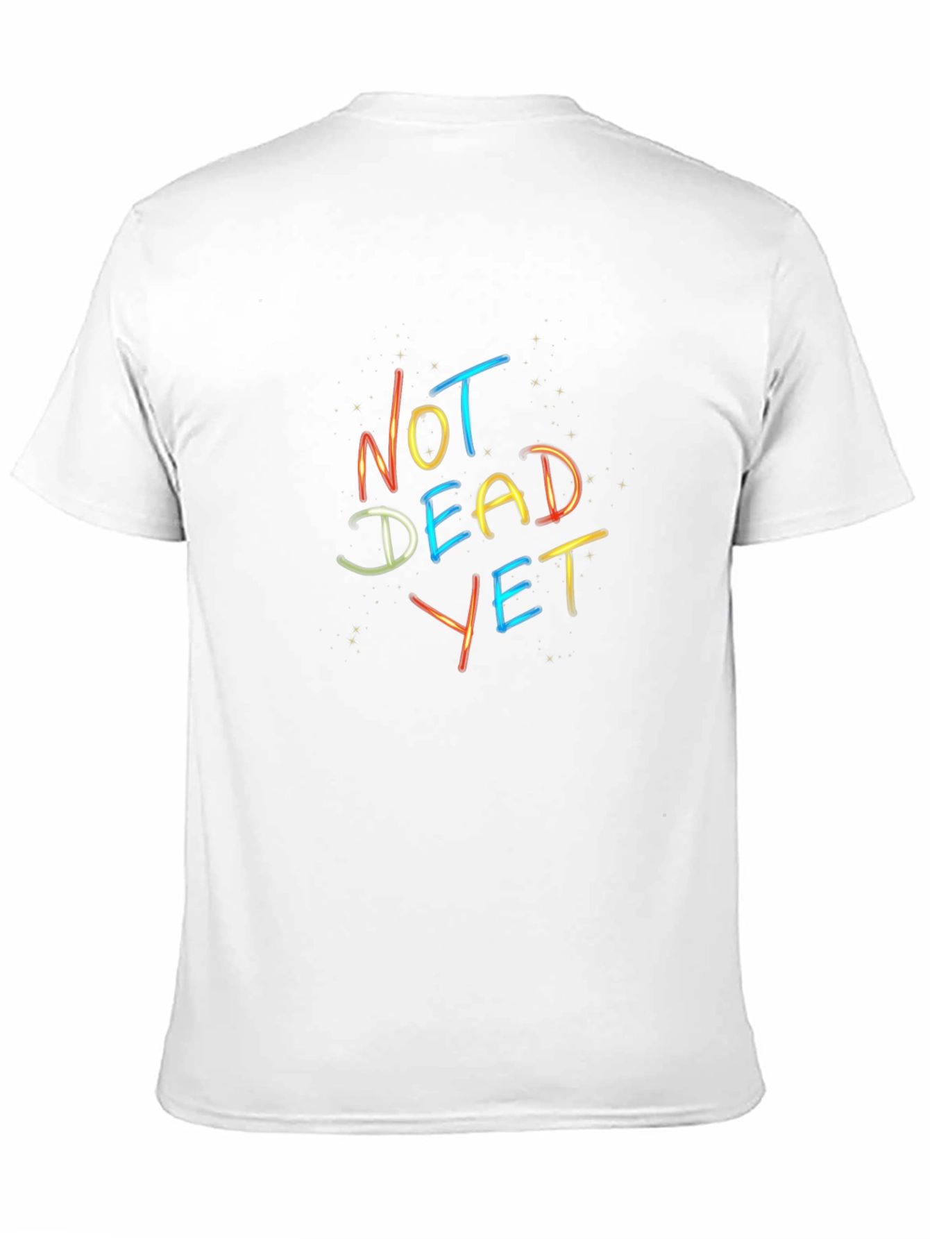 Not Dead Yet Graphic Tee - Mens Black T-Shirt