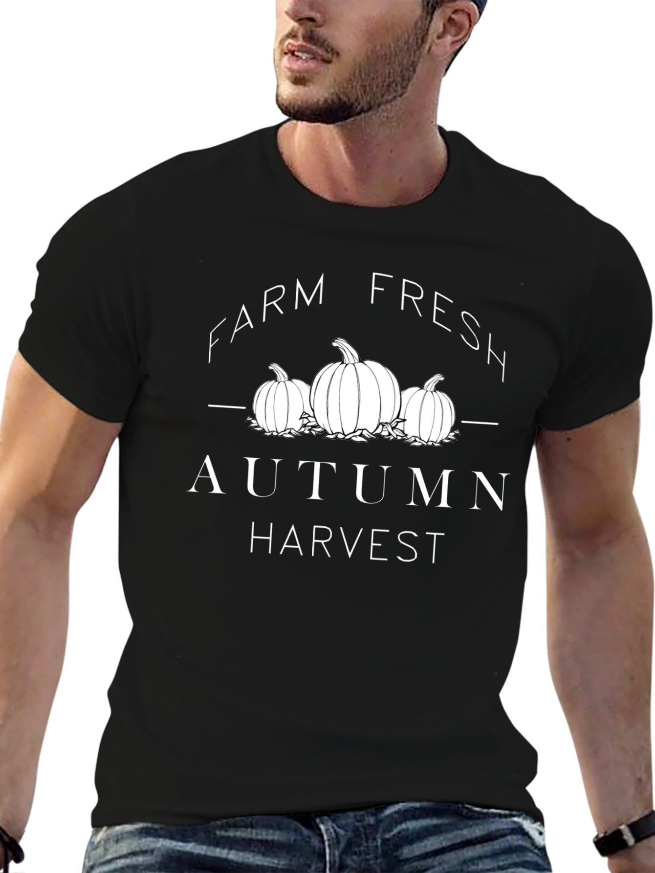 Farm Fresh Autumn Harvest Graphic Tee