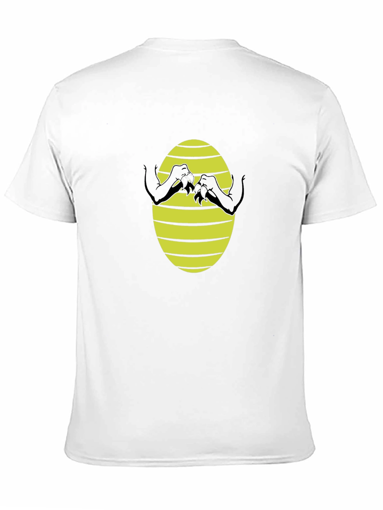 Clawed Graphic Tee - Black Cotton Shirt