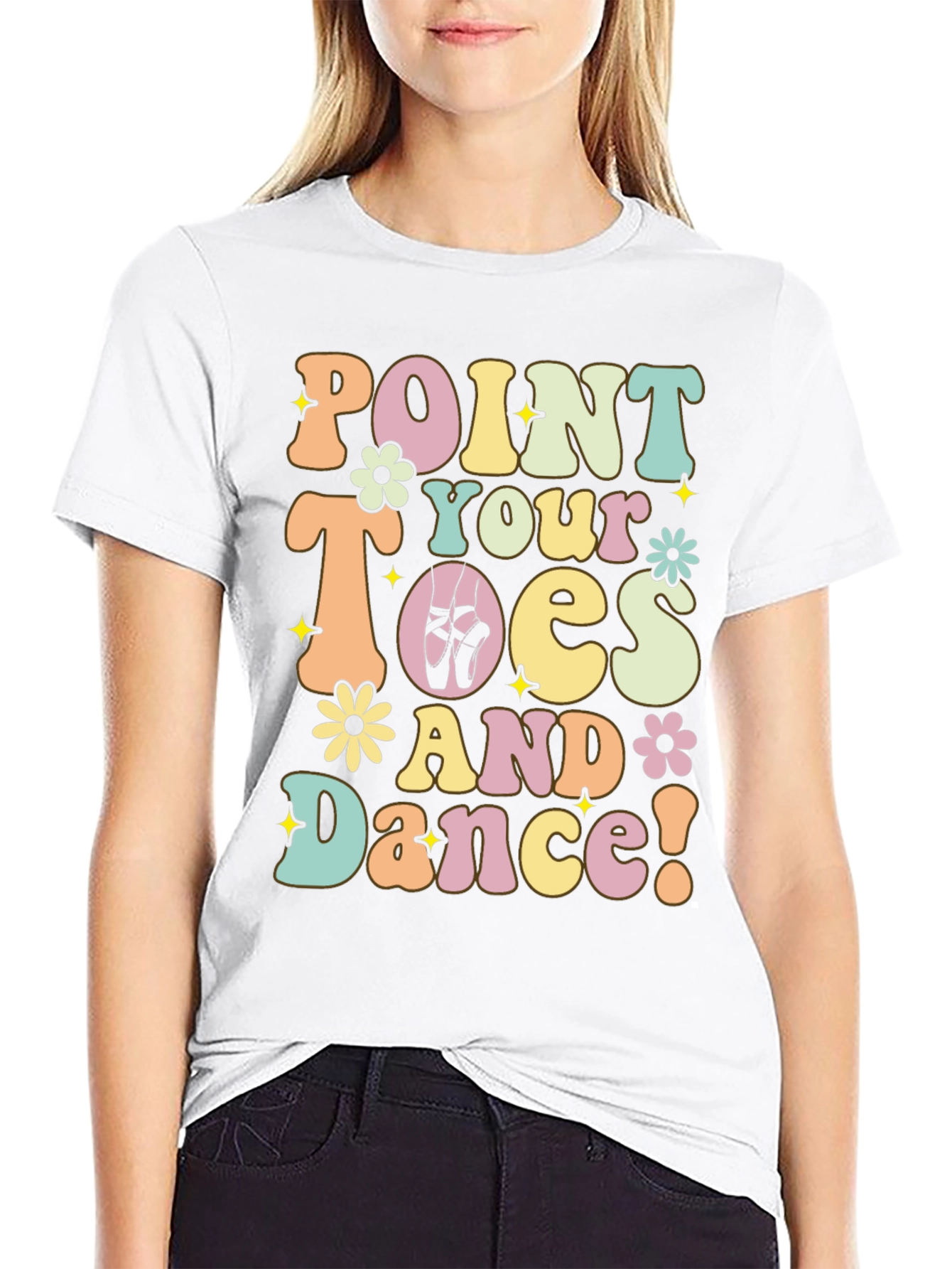 Point Your Toes and Dance Graphic Tee