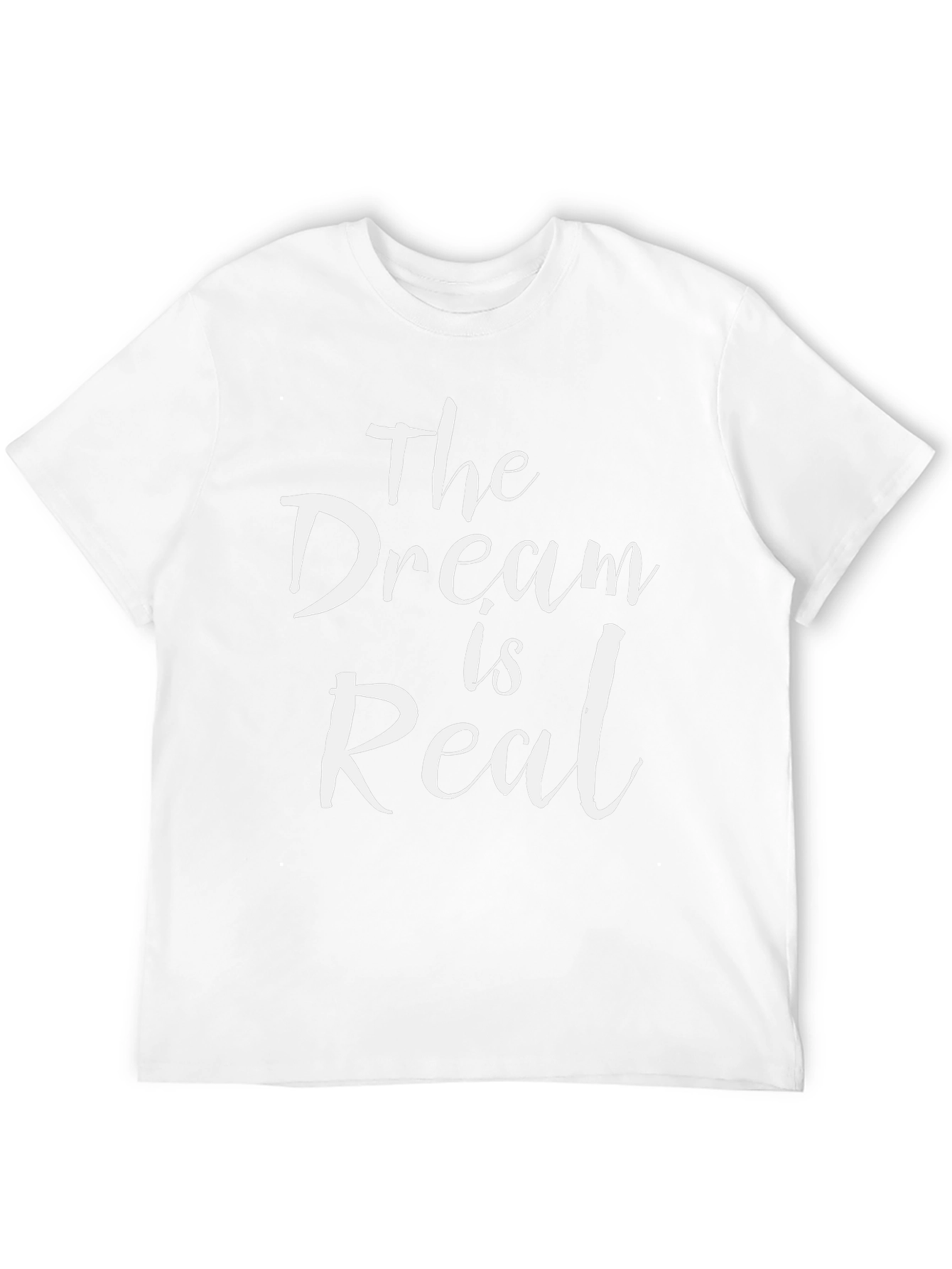 The Dream Is Real Black T-Shirt