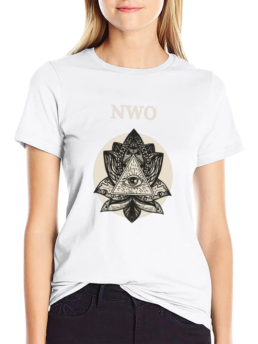 NWO All-Seeing Eye Graphic Black T-Shirt
