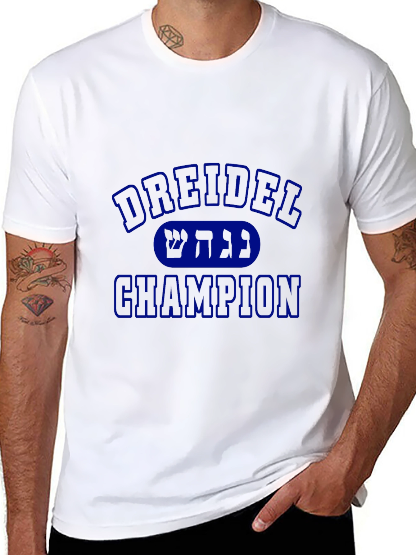 Dreidel Champion Graphic T-Shirt