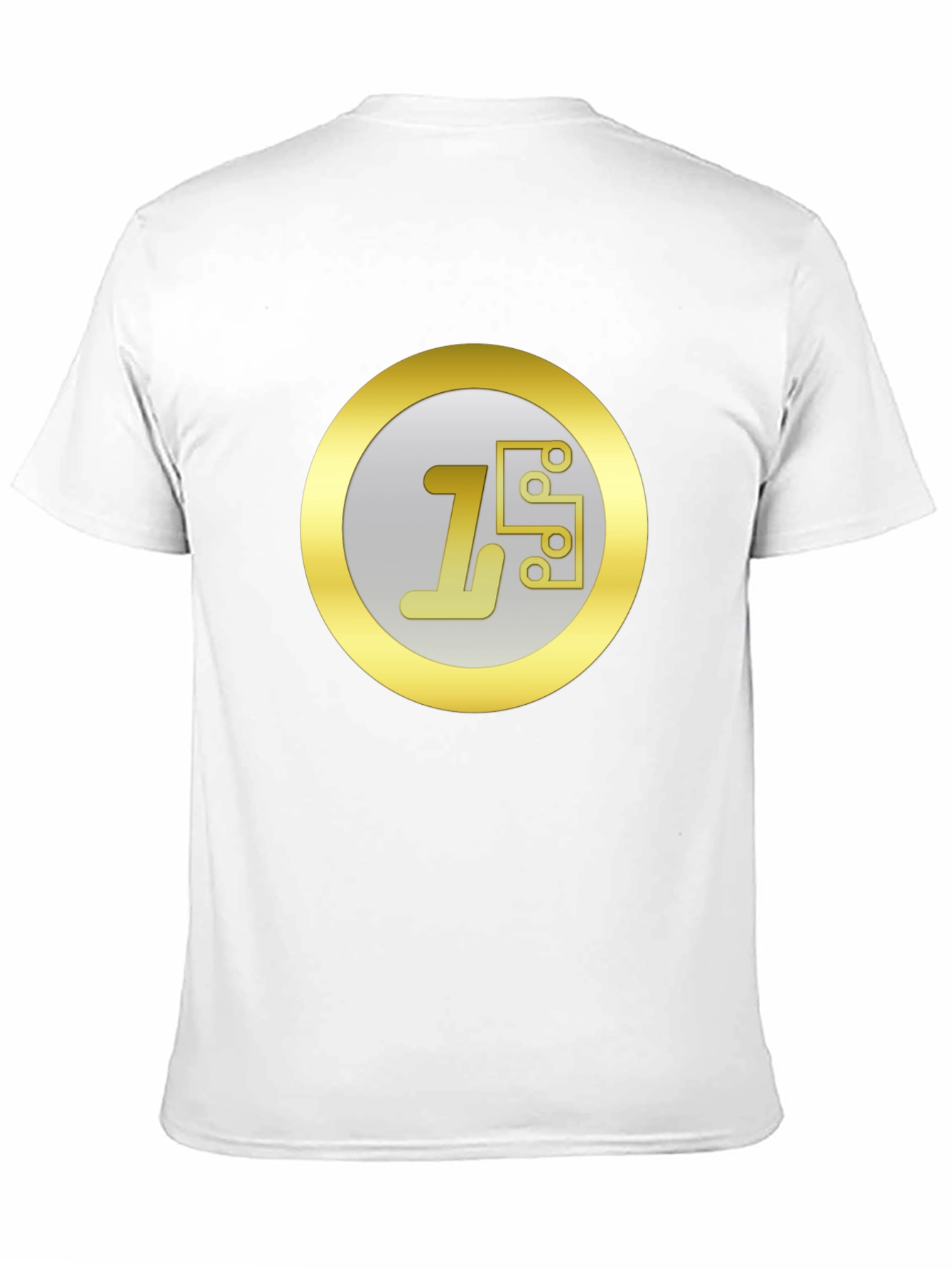 Tech Logo Graphic Tee - Modern Circuit Design