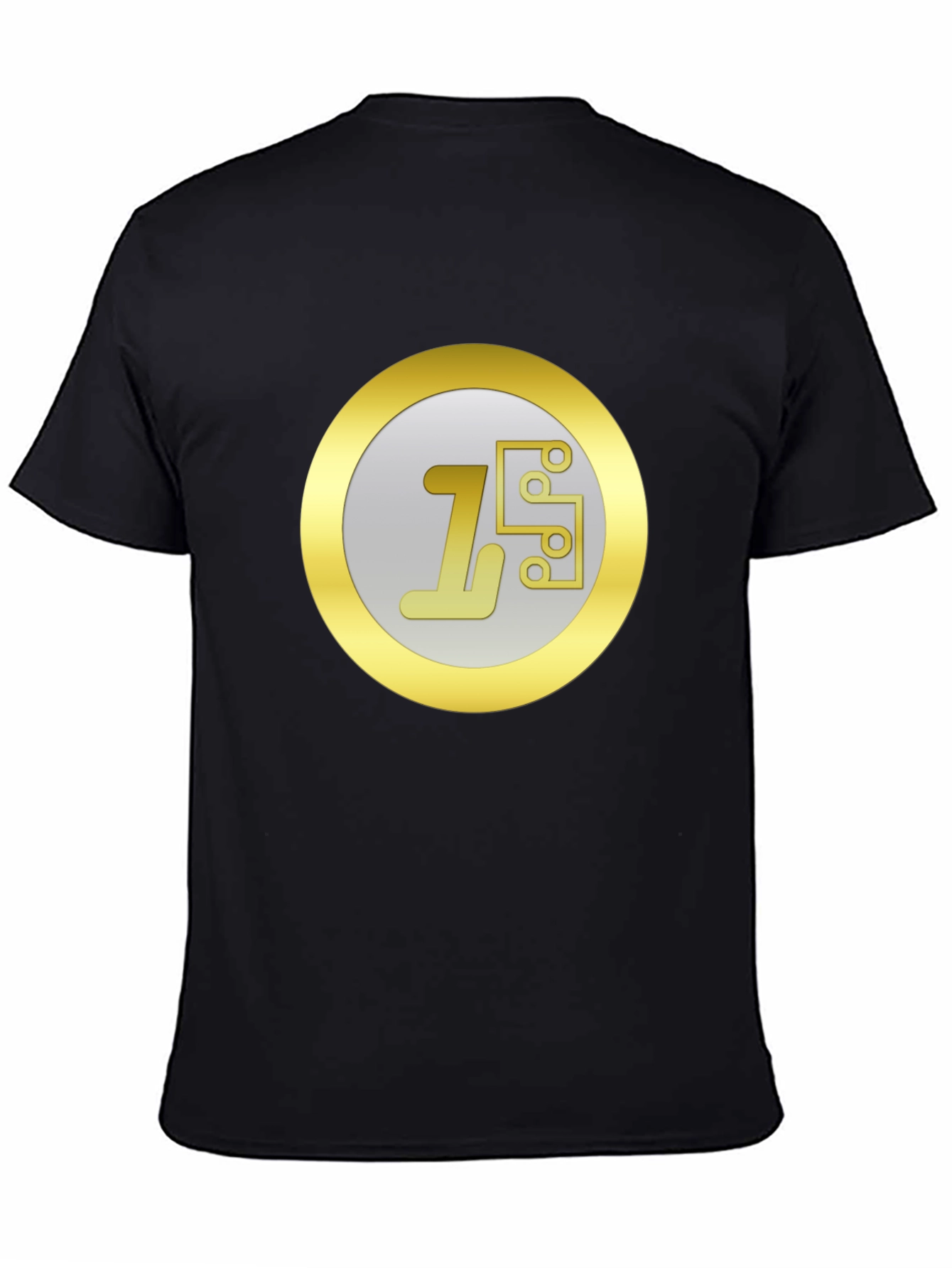 Tech Logo Graphic Tee - Modern Circuit Design