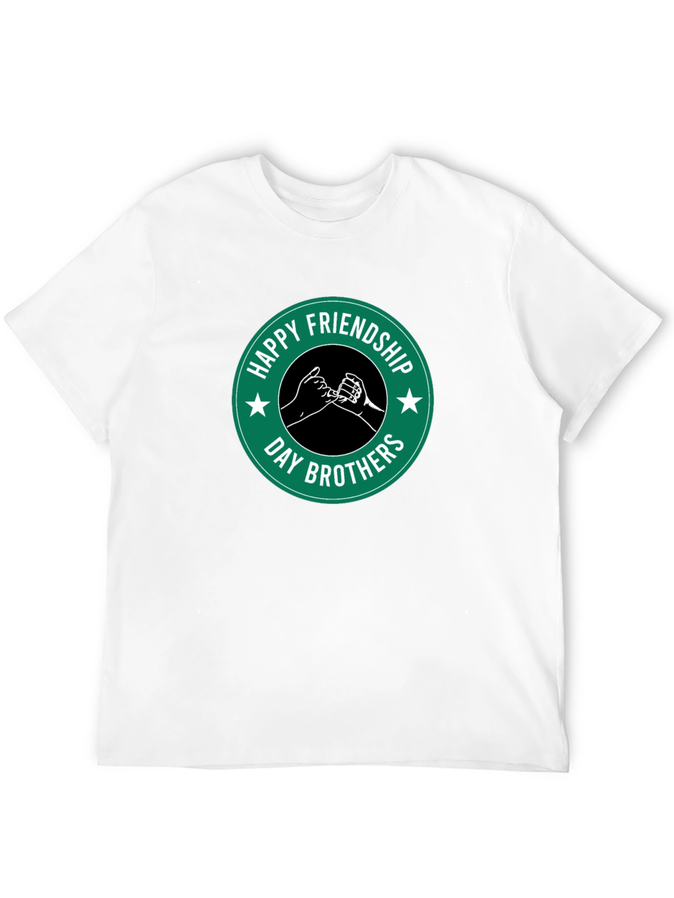 Friendship Day Brothers T-Shirt - Black