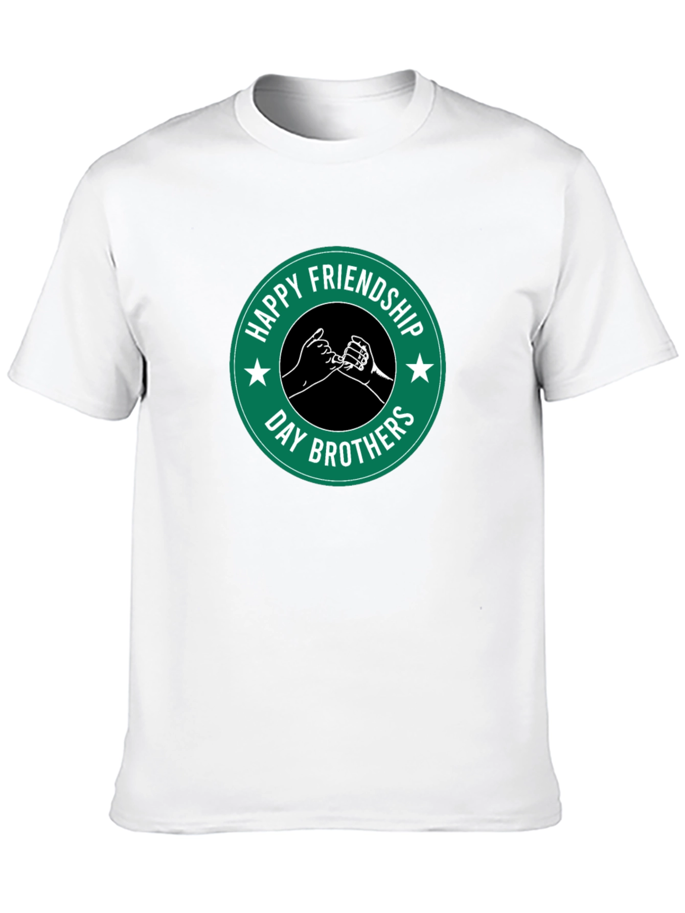Friendship Day Brothers T-Shirt - Black