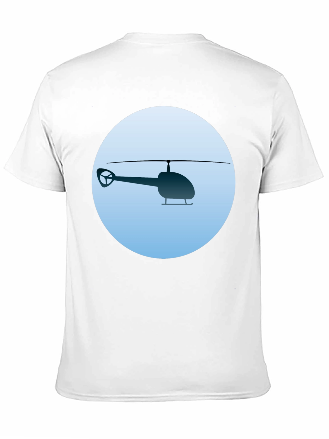 Helicopter Graphic Tee - Pilot Aviation Fan Shirt