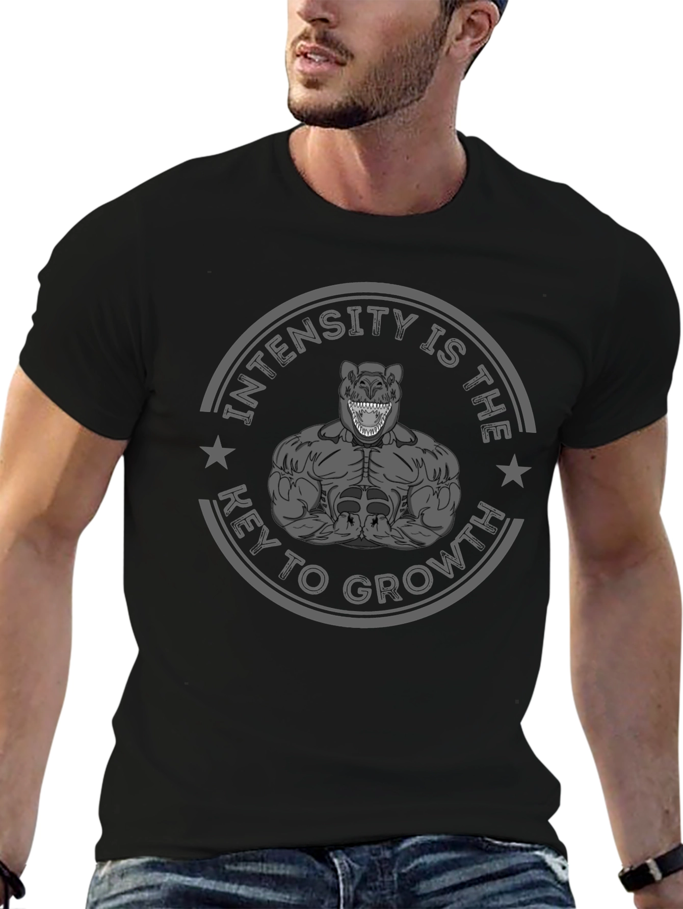 Intensity is Key Mens Graphic T-Shirt