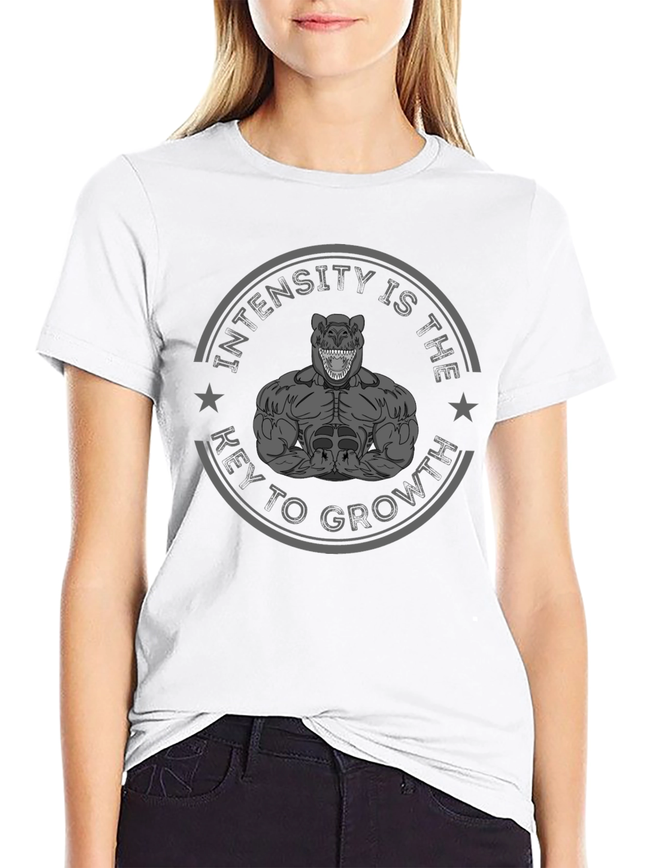 Intensity is Key Mens Graphic T-Shirt