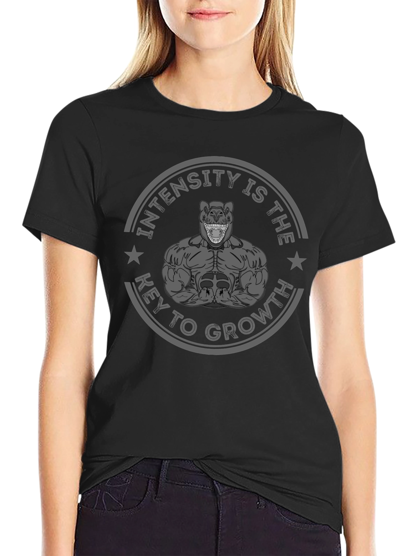Intensity is Key Mens Graphic T-Shirt