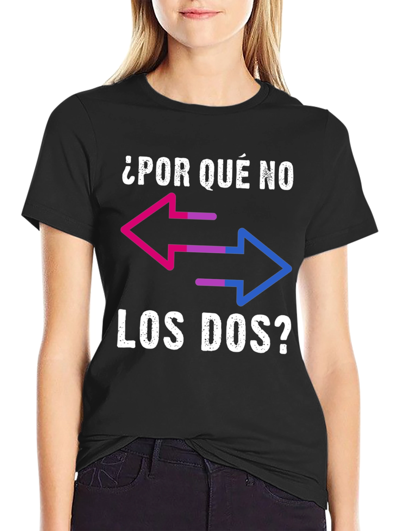 Bisexual Pride T-Shirt - Why Not Both?