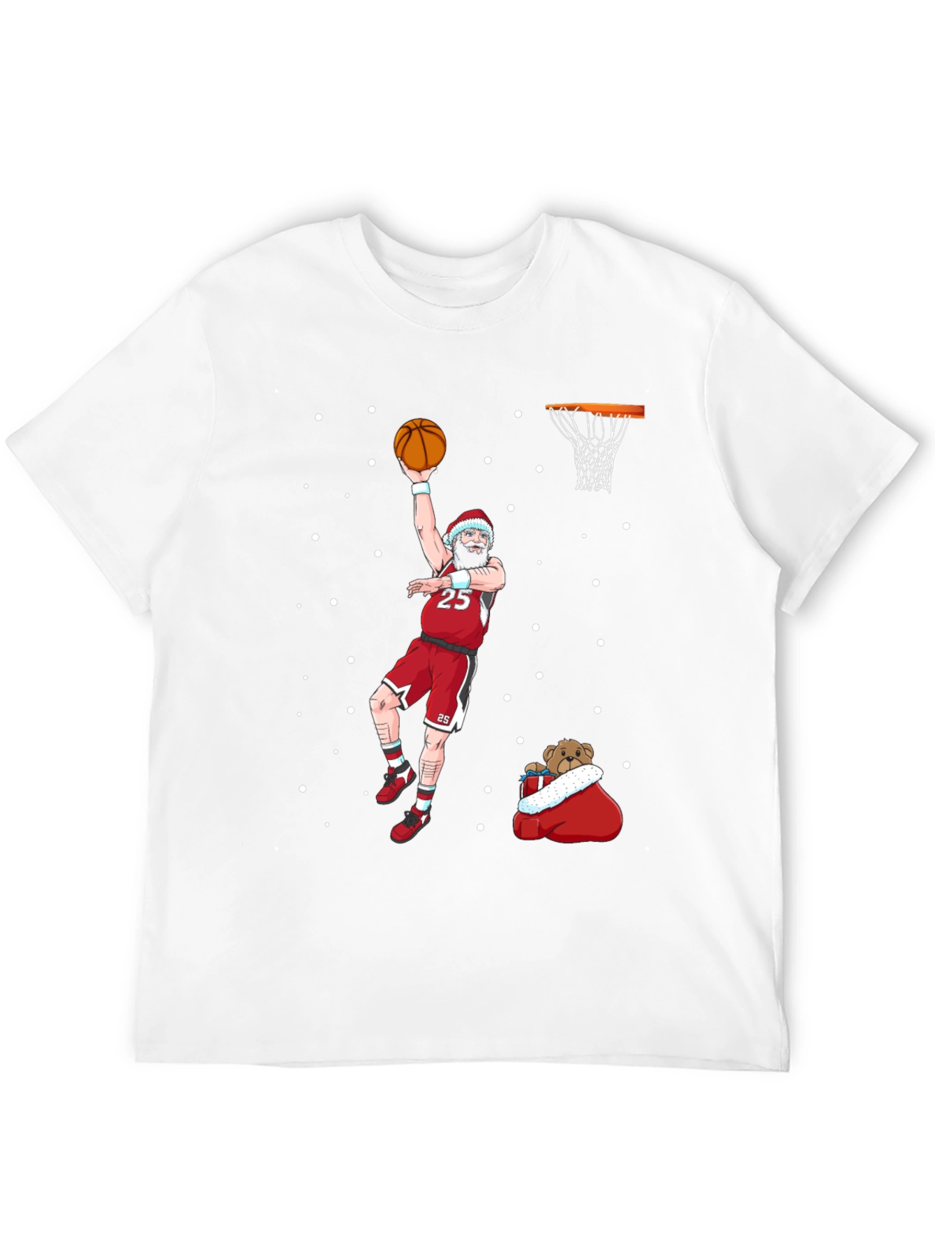 Santa Slam Dunk T-Shirt