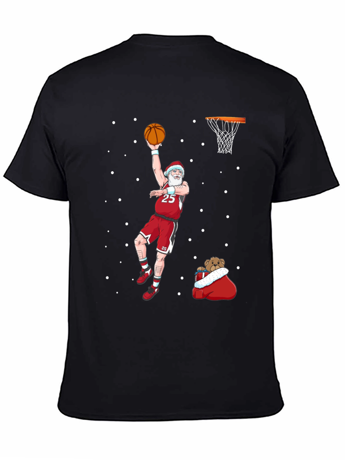 Santa Slam Dunk T-Shirt