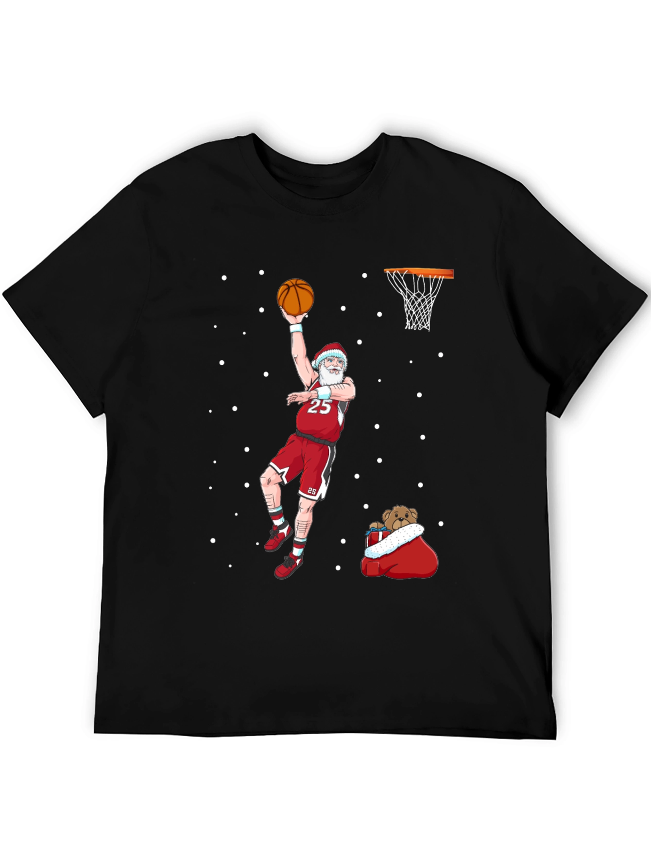Santa Slam Dunk T-Shirt