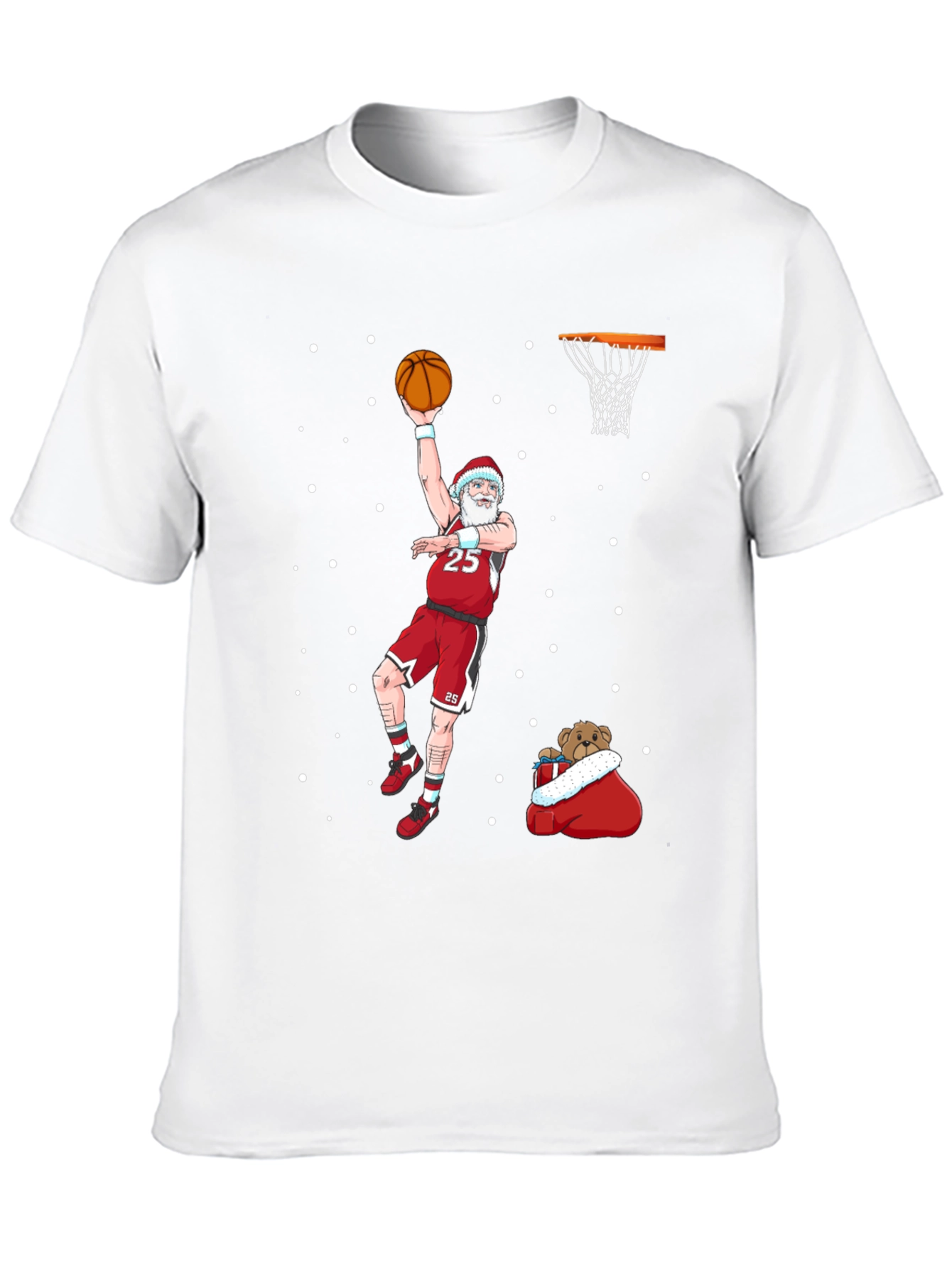 Santa Slam Dunk T-Shirt