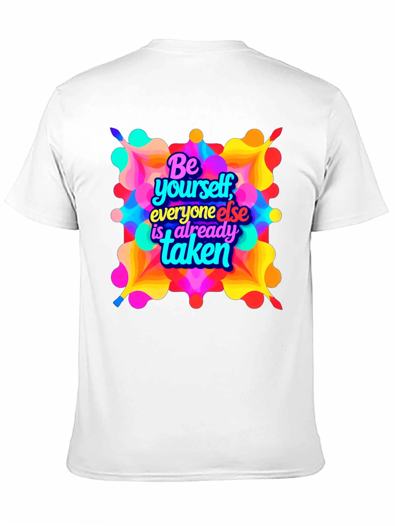 Be Yourself Graphic T-Shirt - Black