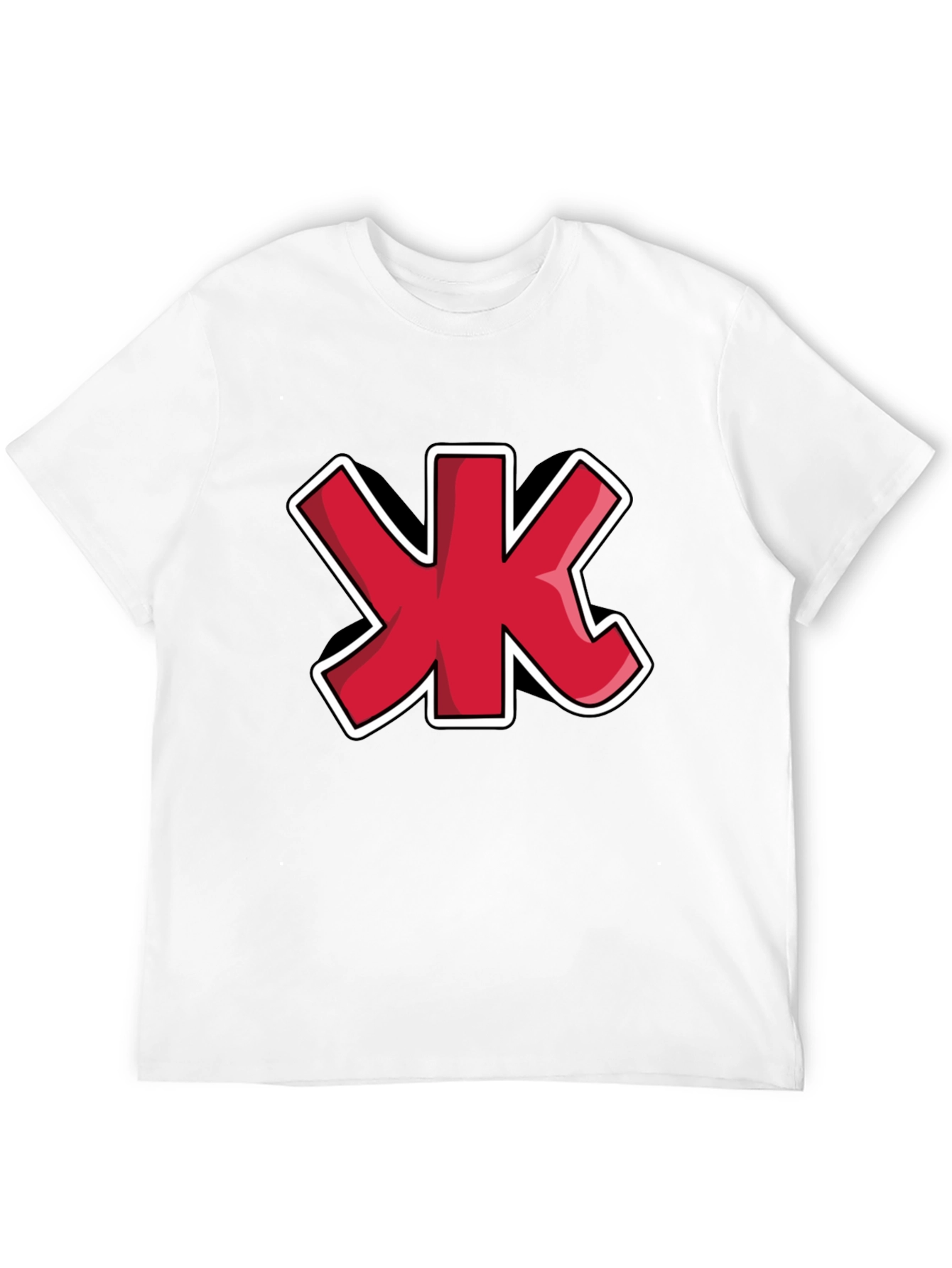 Red Cyrillic Letter Zhe T-Shirt