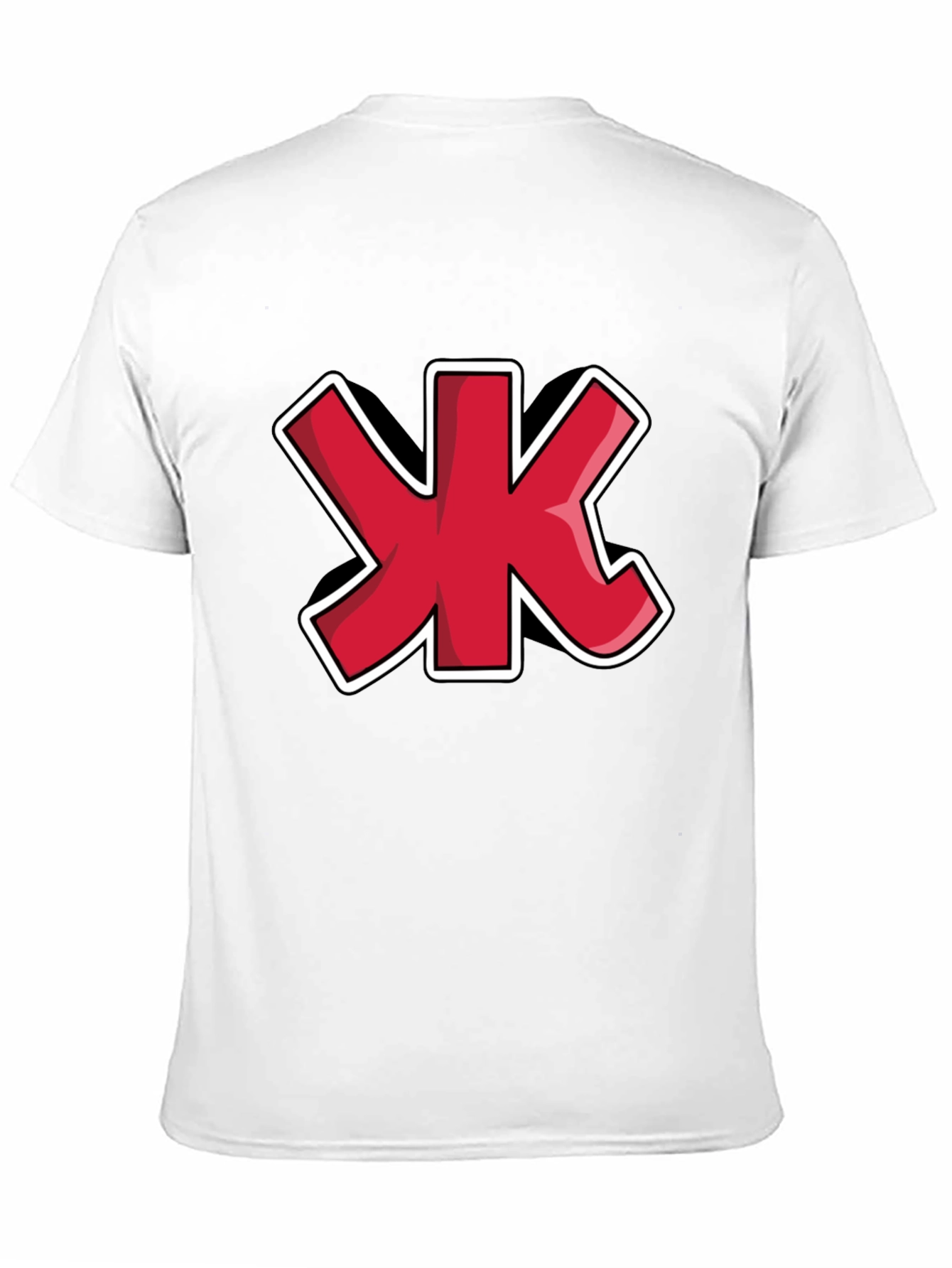 Red Cyrillic Letter Zhe T-Shirt