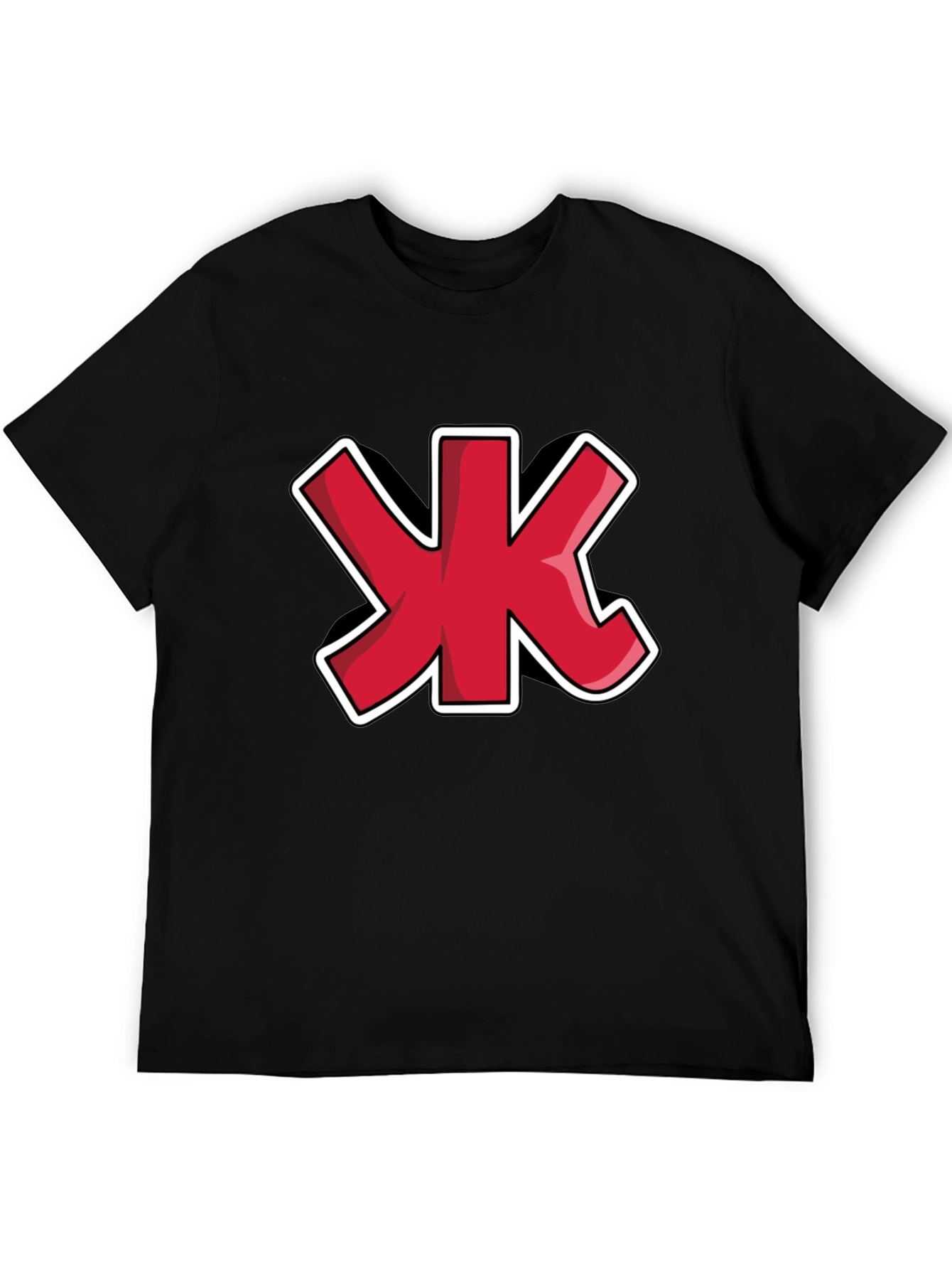 Red Cyrillic Letter Zhe T-Shirt