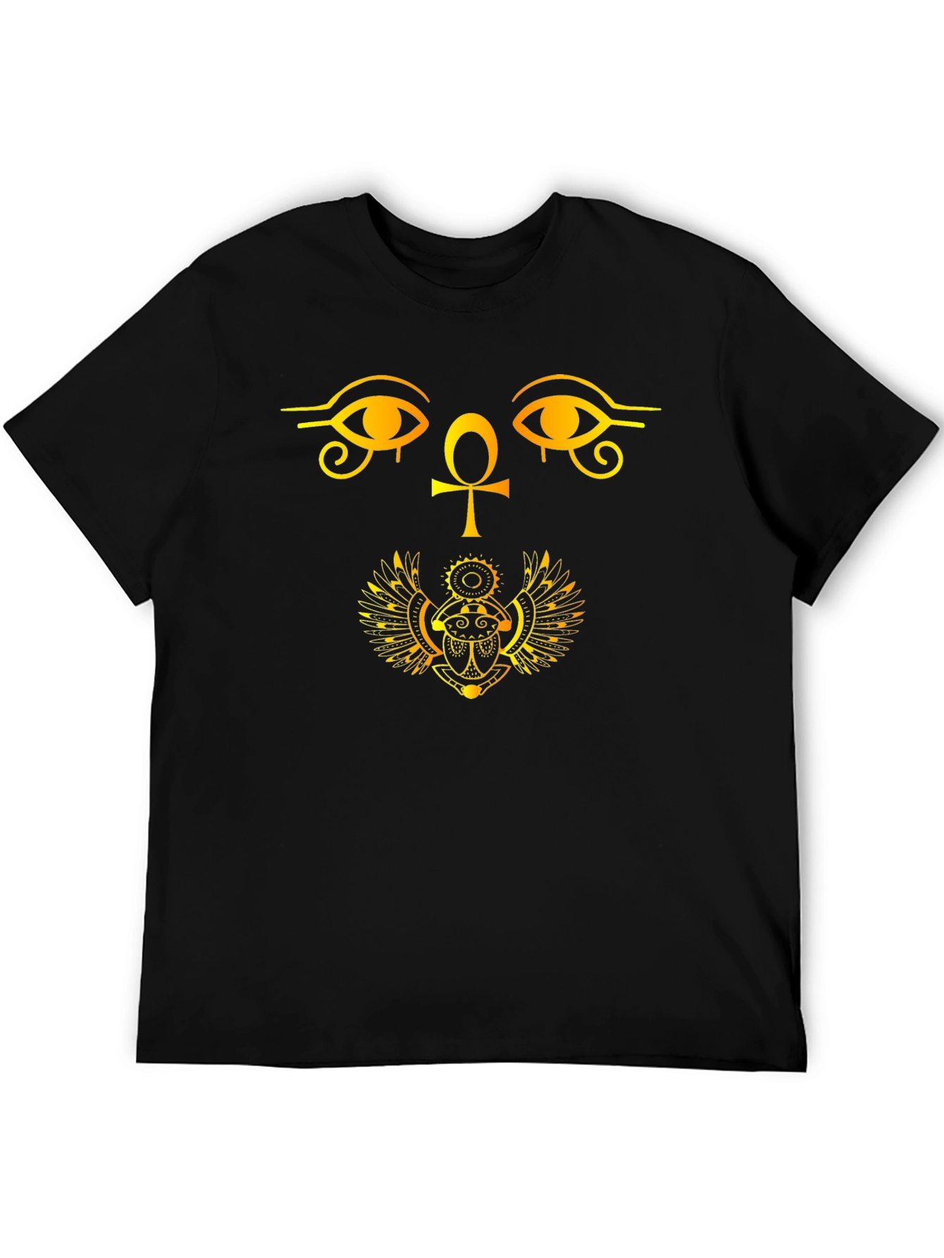 Egyptian Eye & Scarab Beetle T-Shirt