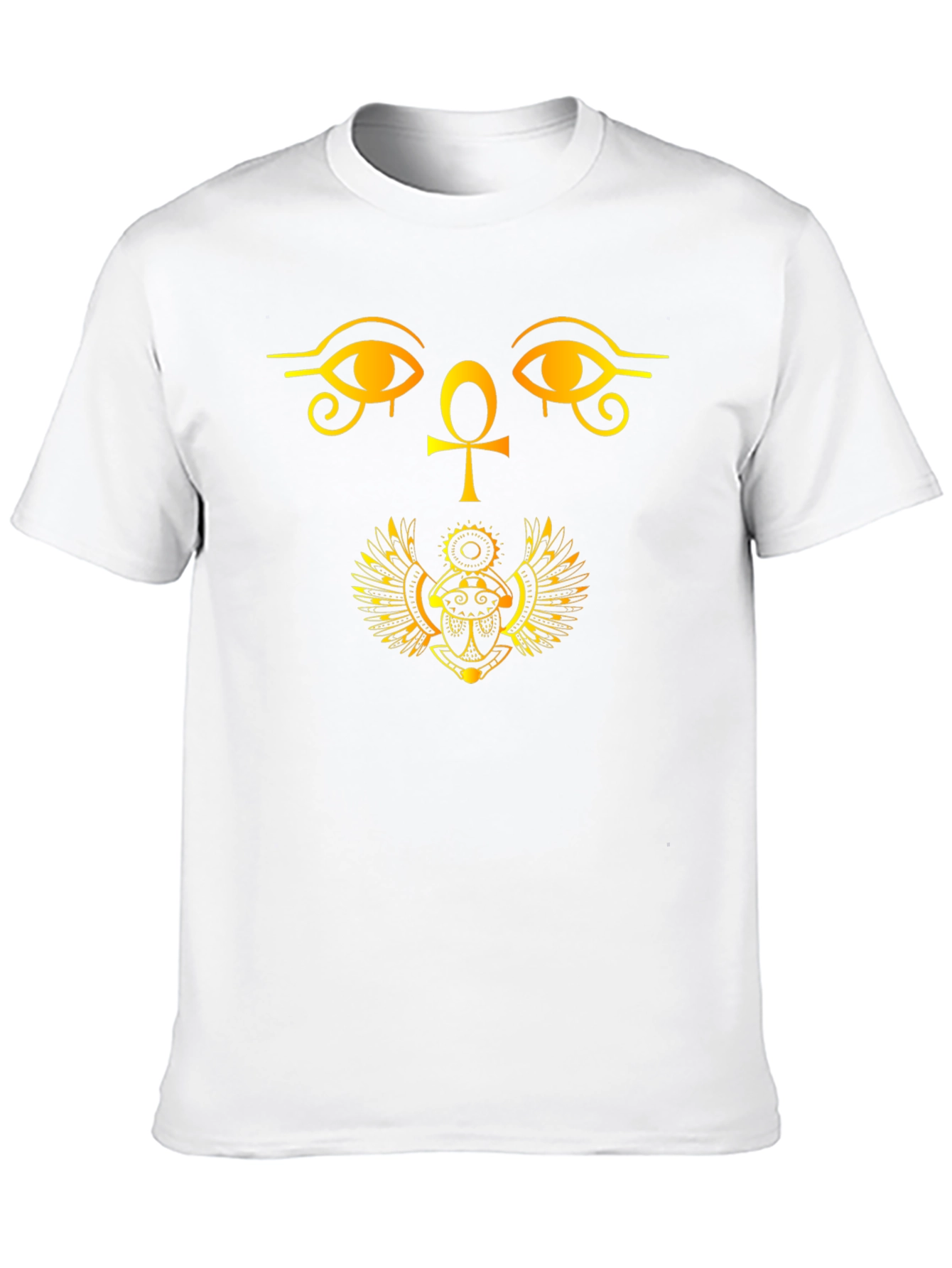 Egyptian Eye & Scarab Beetle T-Shirt