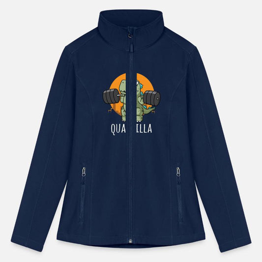 Quadzilla - Funny Gym Workout Cartoon, Squat