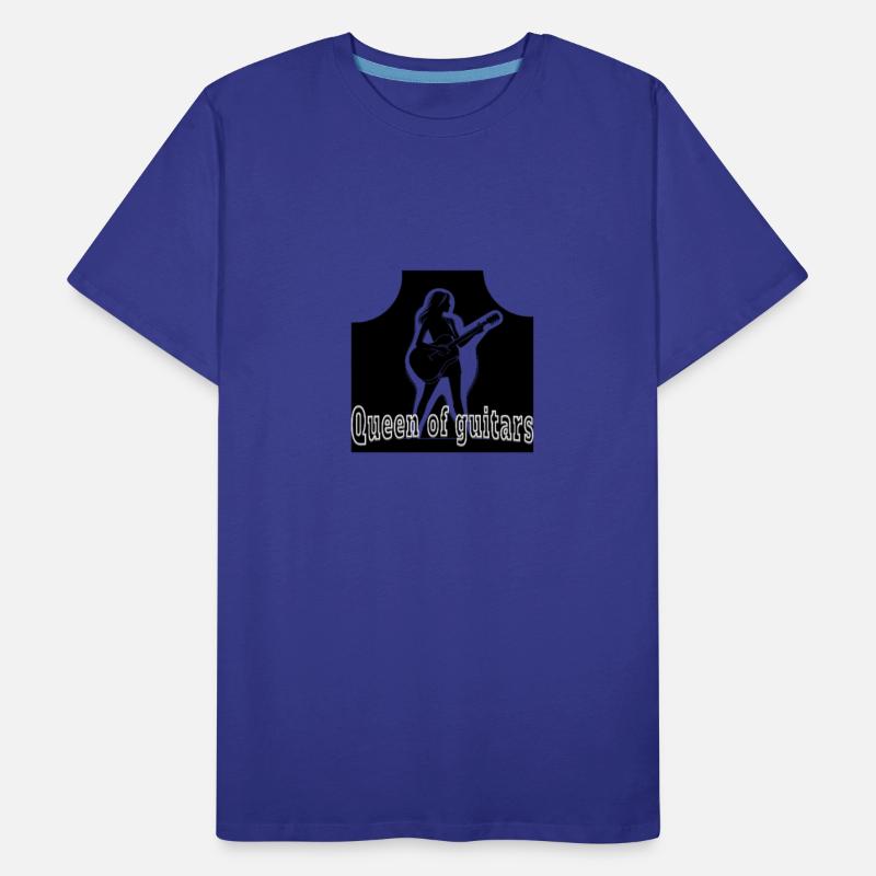 Queen Of The Guitars Guitarist Silhouette