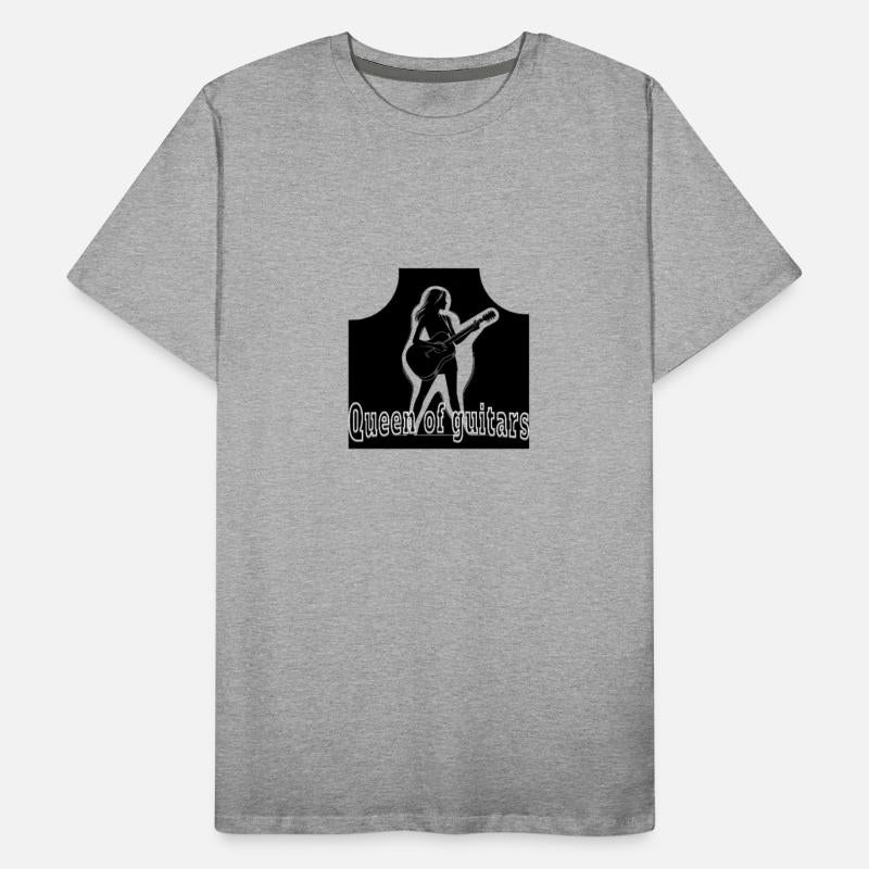 Queen Of The Guitars Guitarist Silhouette