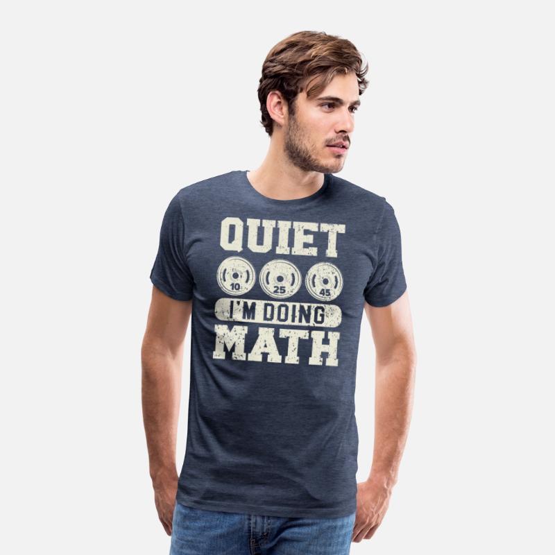 Quiet I'm Doing Math Bodybuilding Bodybuilder