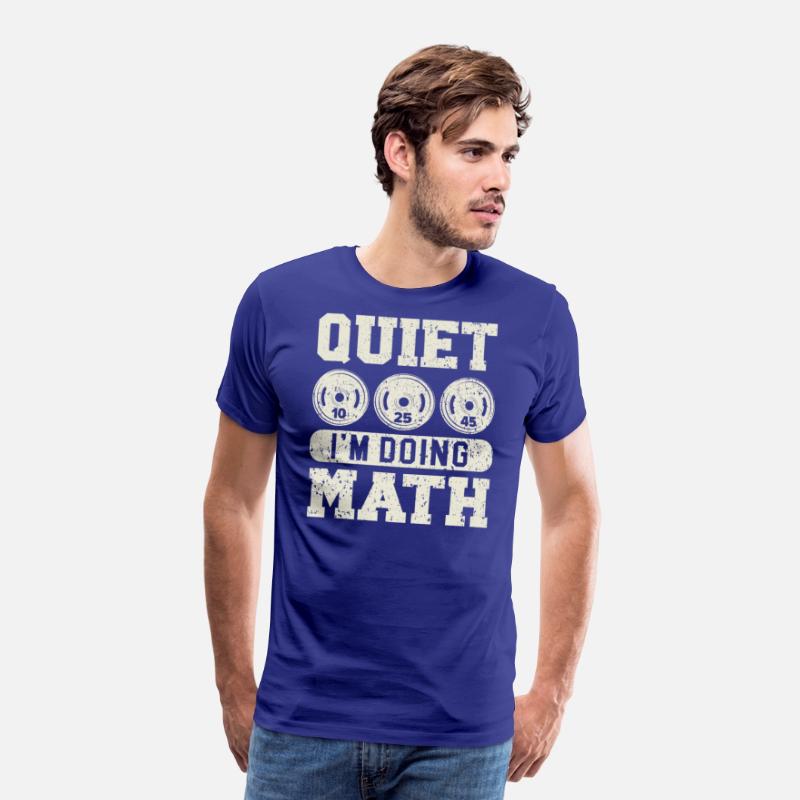 Quiet I'm Doing Math Bodybuilding Bodybuilder