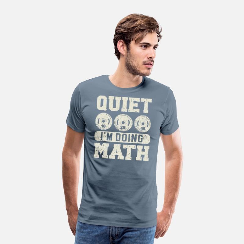 Quiet I'm Doing Math Bodybuilding Bodybuilder