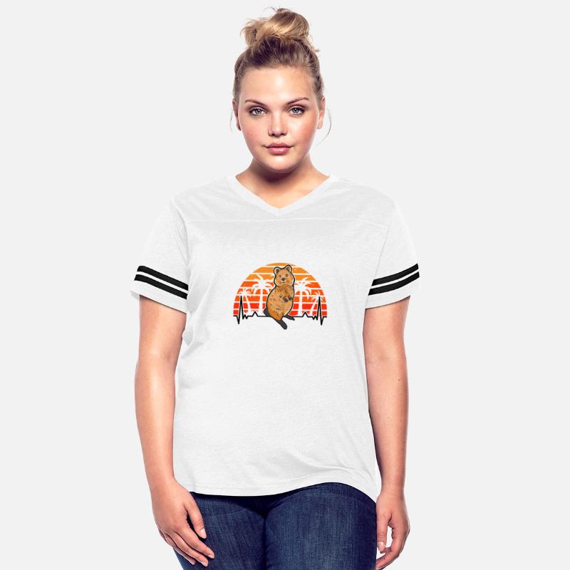 Quokka Heartbeat Short-tailed Kangaroo Retro