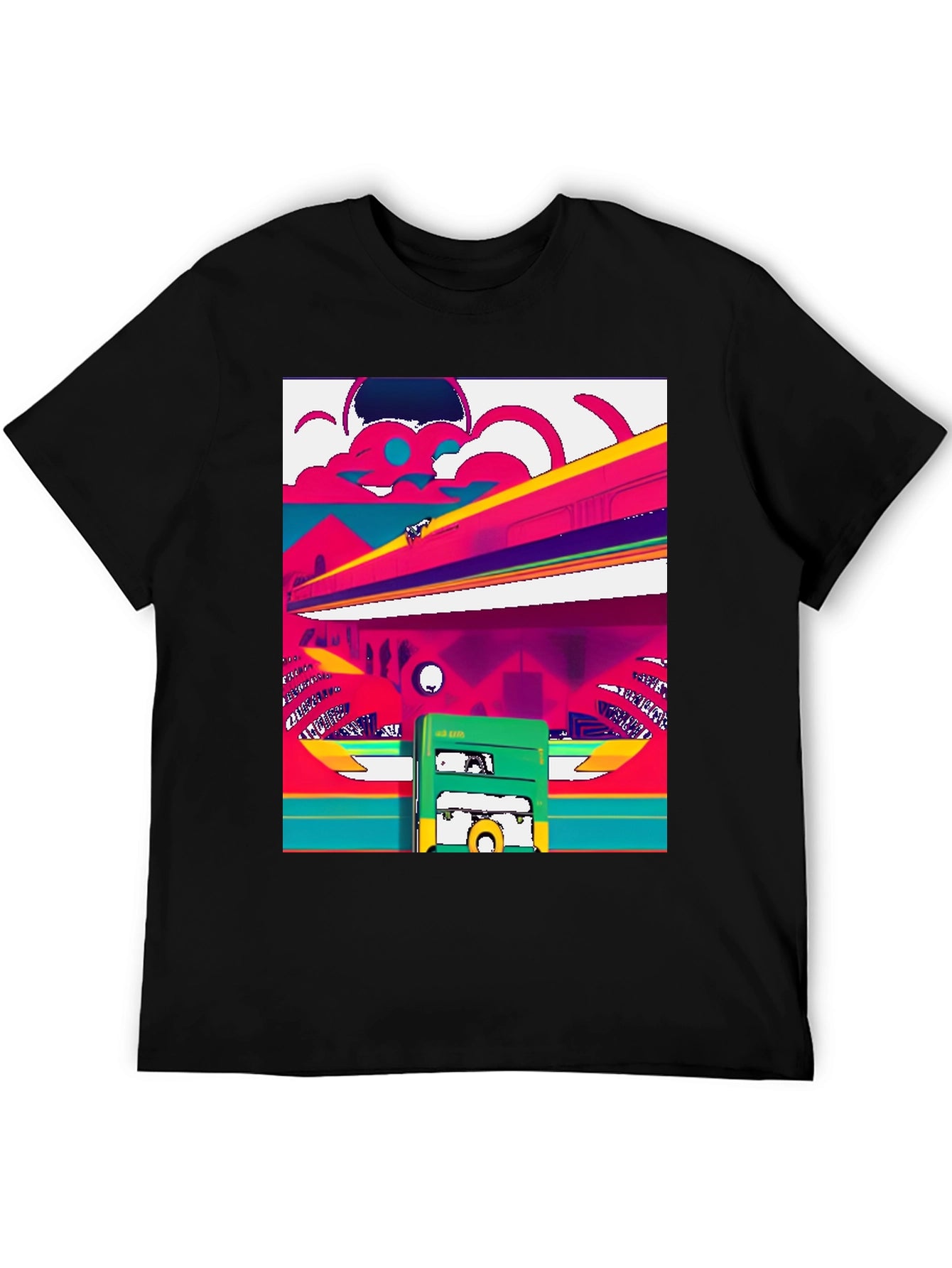 Retro Train T-Shirt