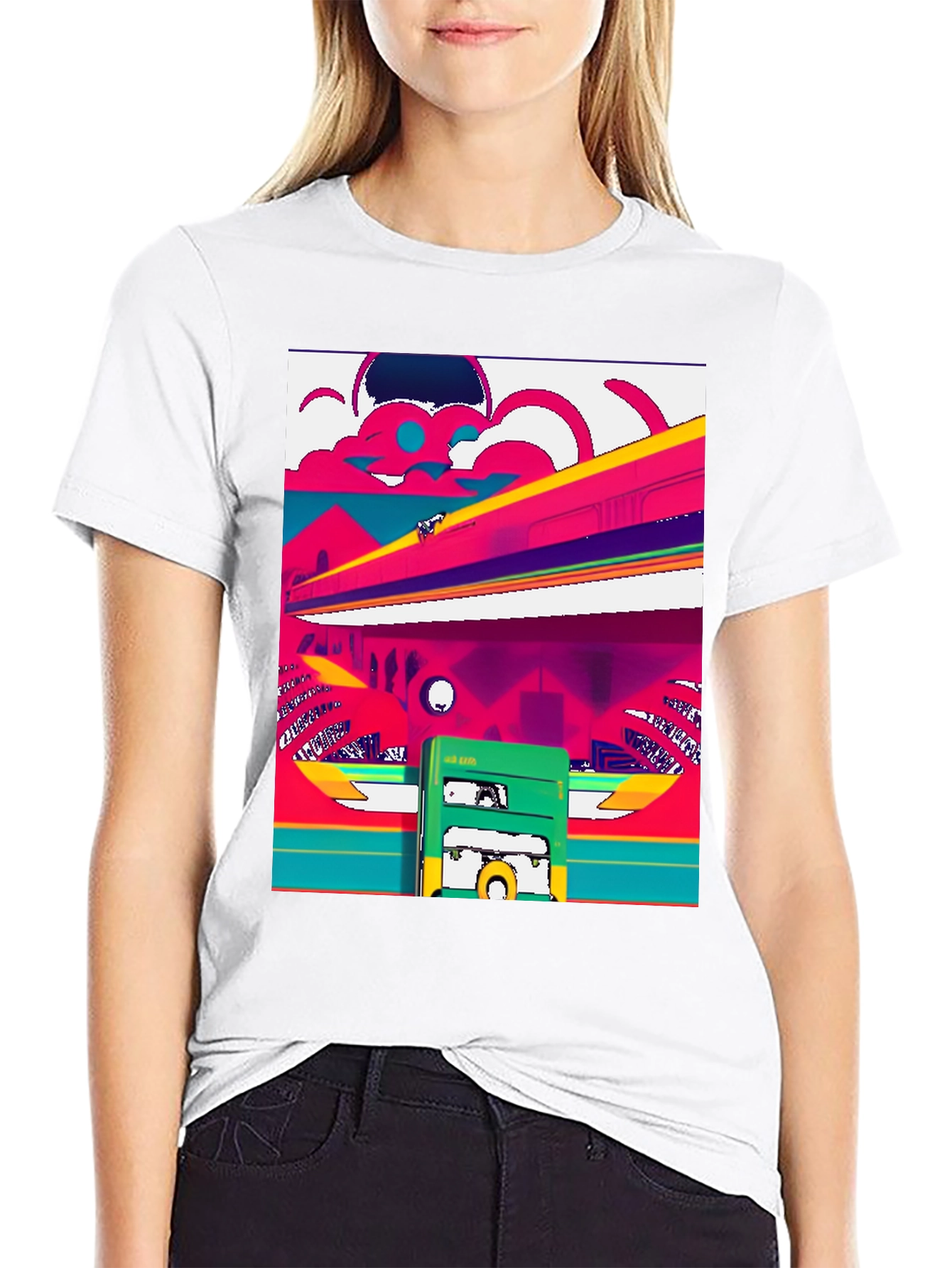 Retro Train T-Shirt