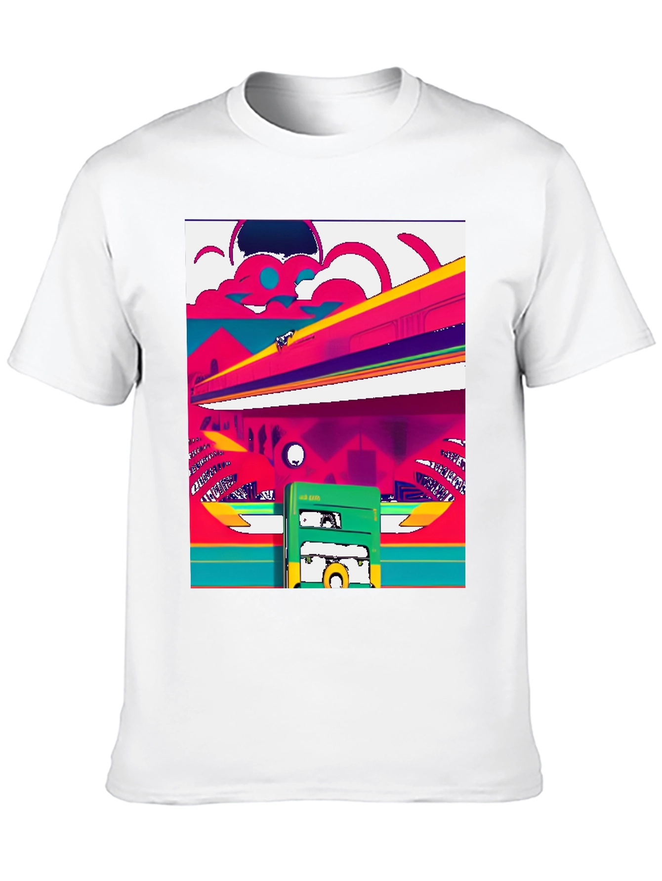Retro Train T-Shirt