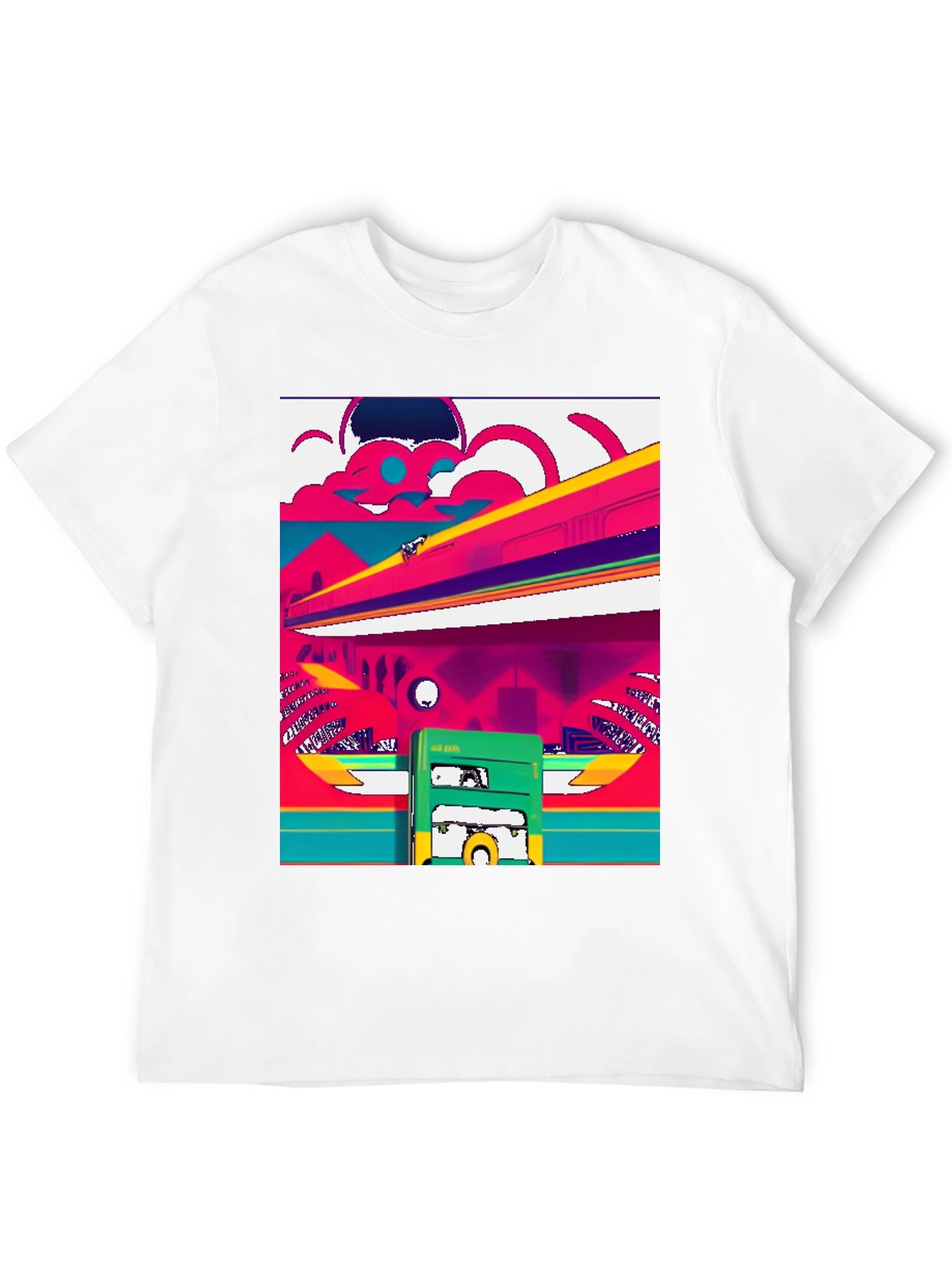 Retro Train T-Shirt