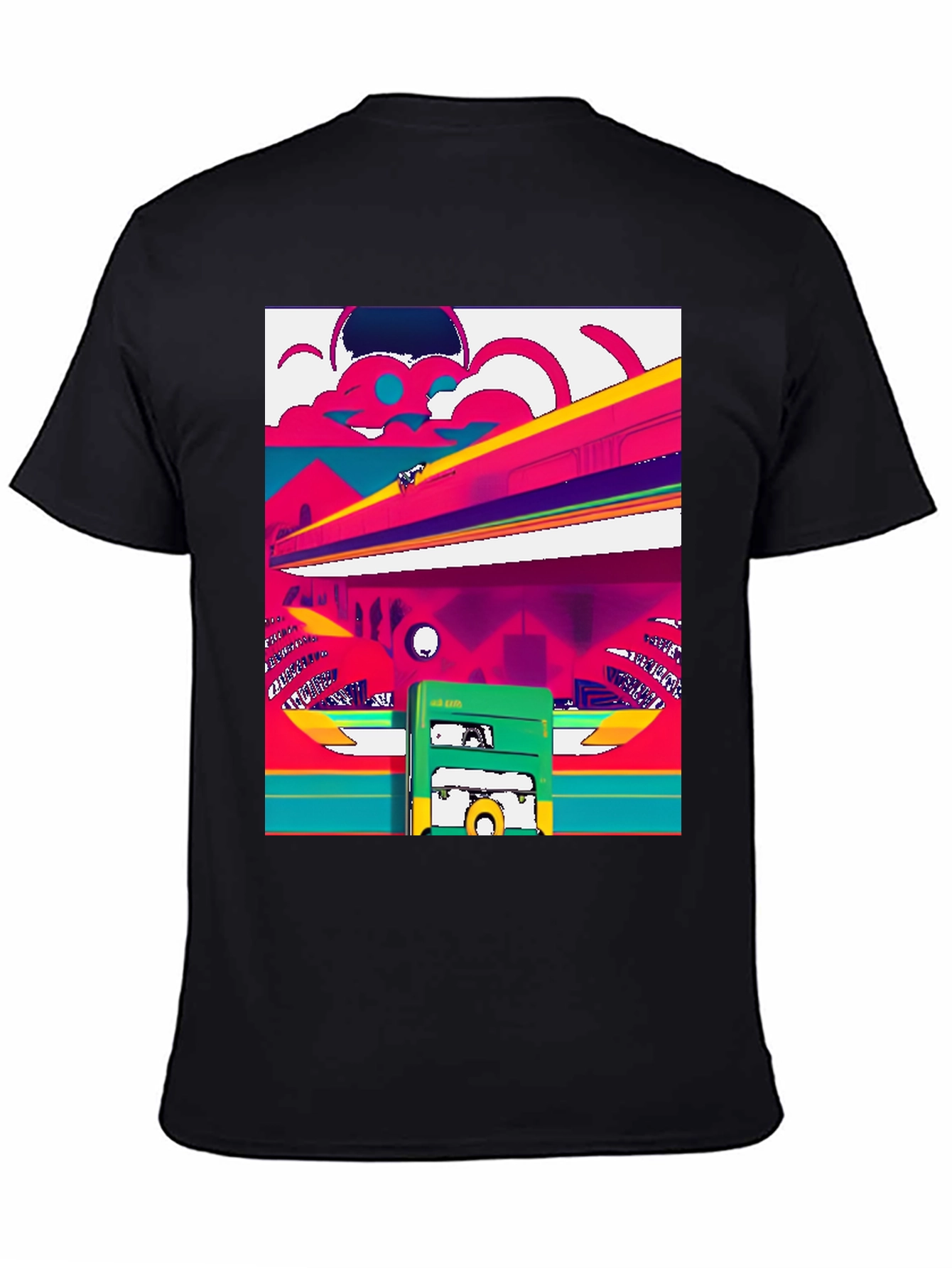 Retro Train T-Shirt