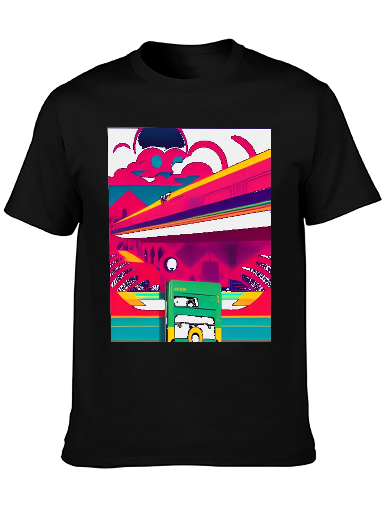 Retro Train T-Shirt