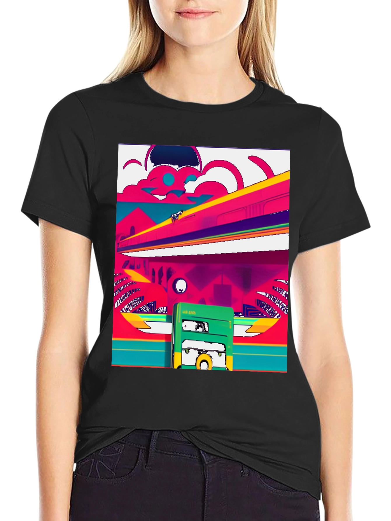 Retro Train T-Shirt