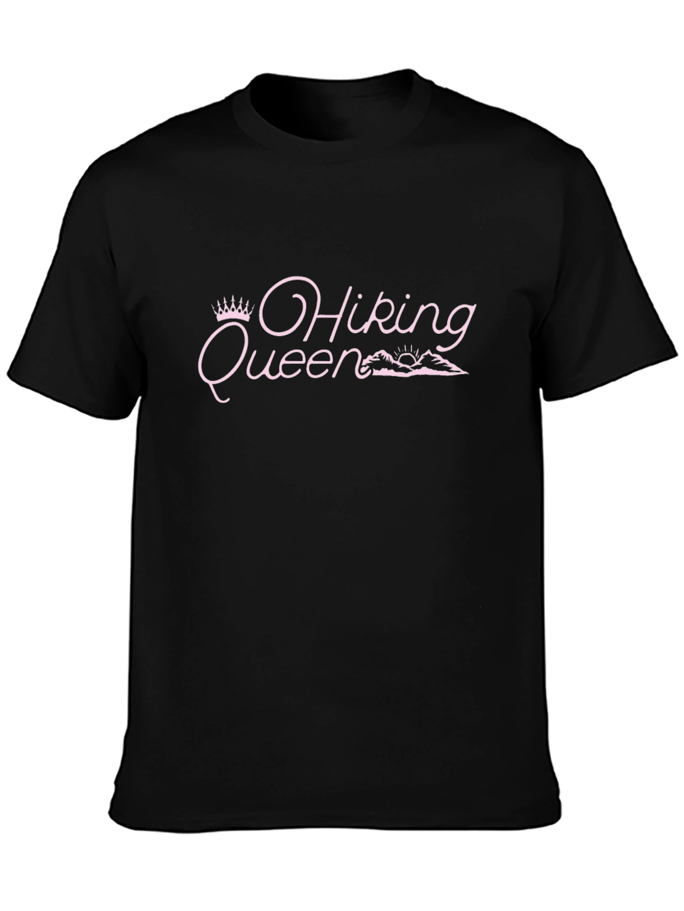 Hiking Queen Black T-Shirt