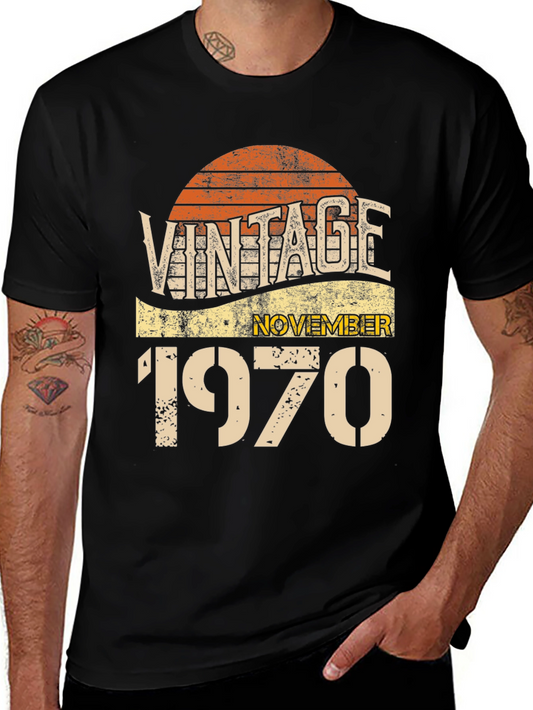 Vintage November 1970 Graphic T-Shirt