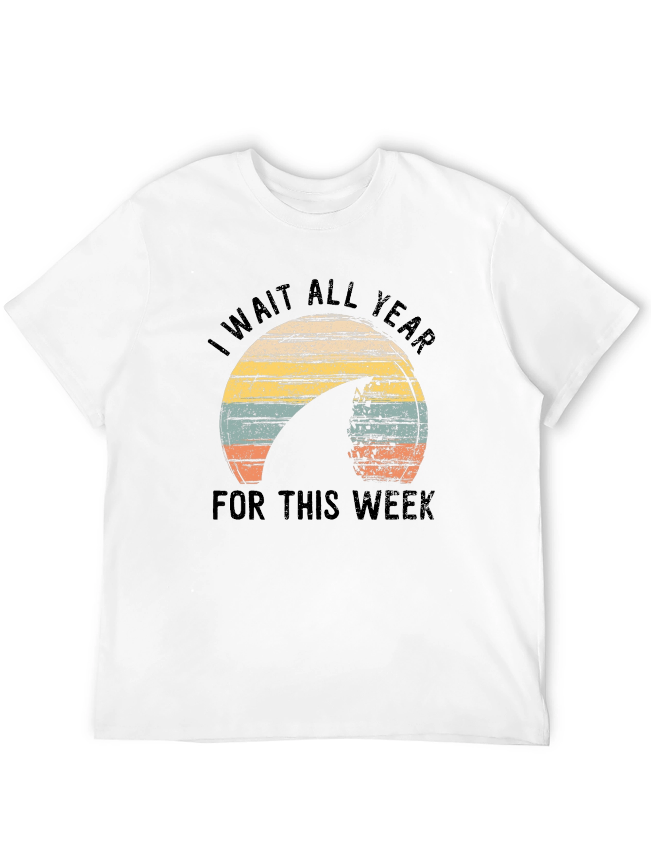 I Wait All Year Shark Tee