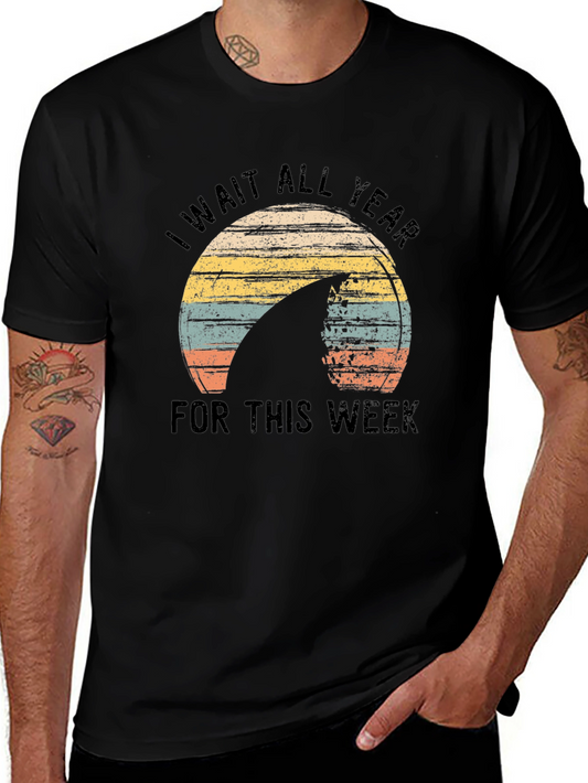 I Wait All Year Shark Tee