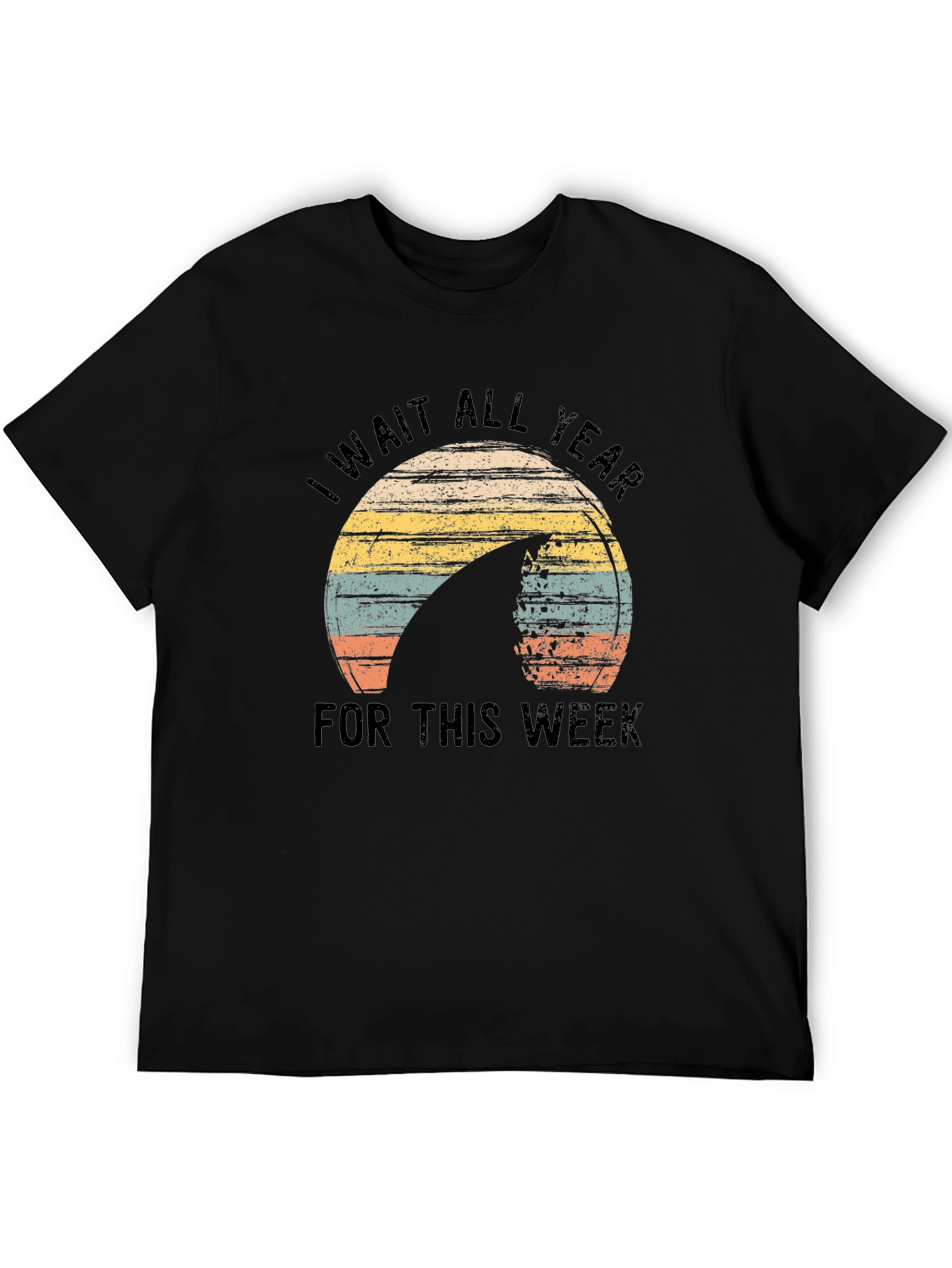 I Wait All Year Shark Tee