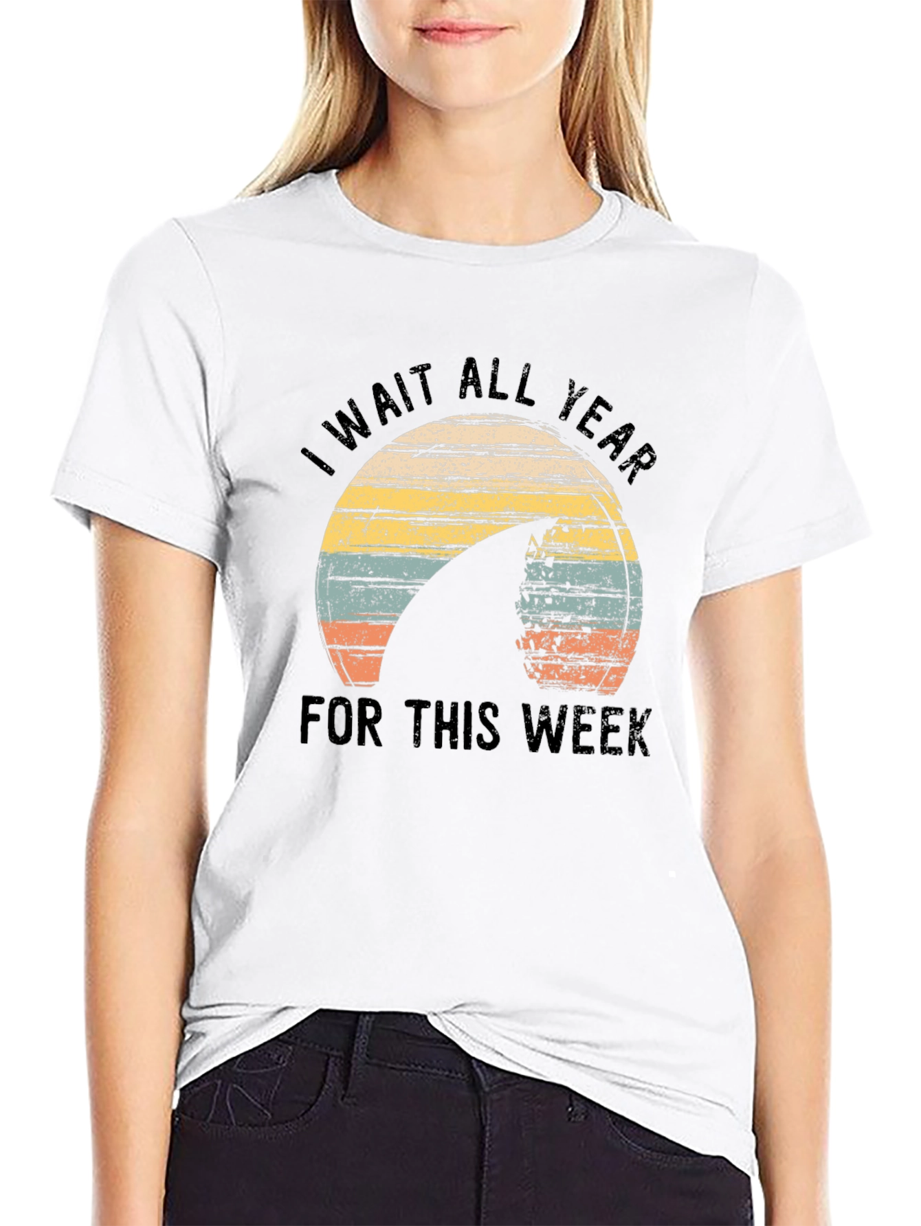 I Wait All Year Shark Tee