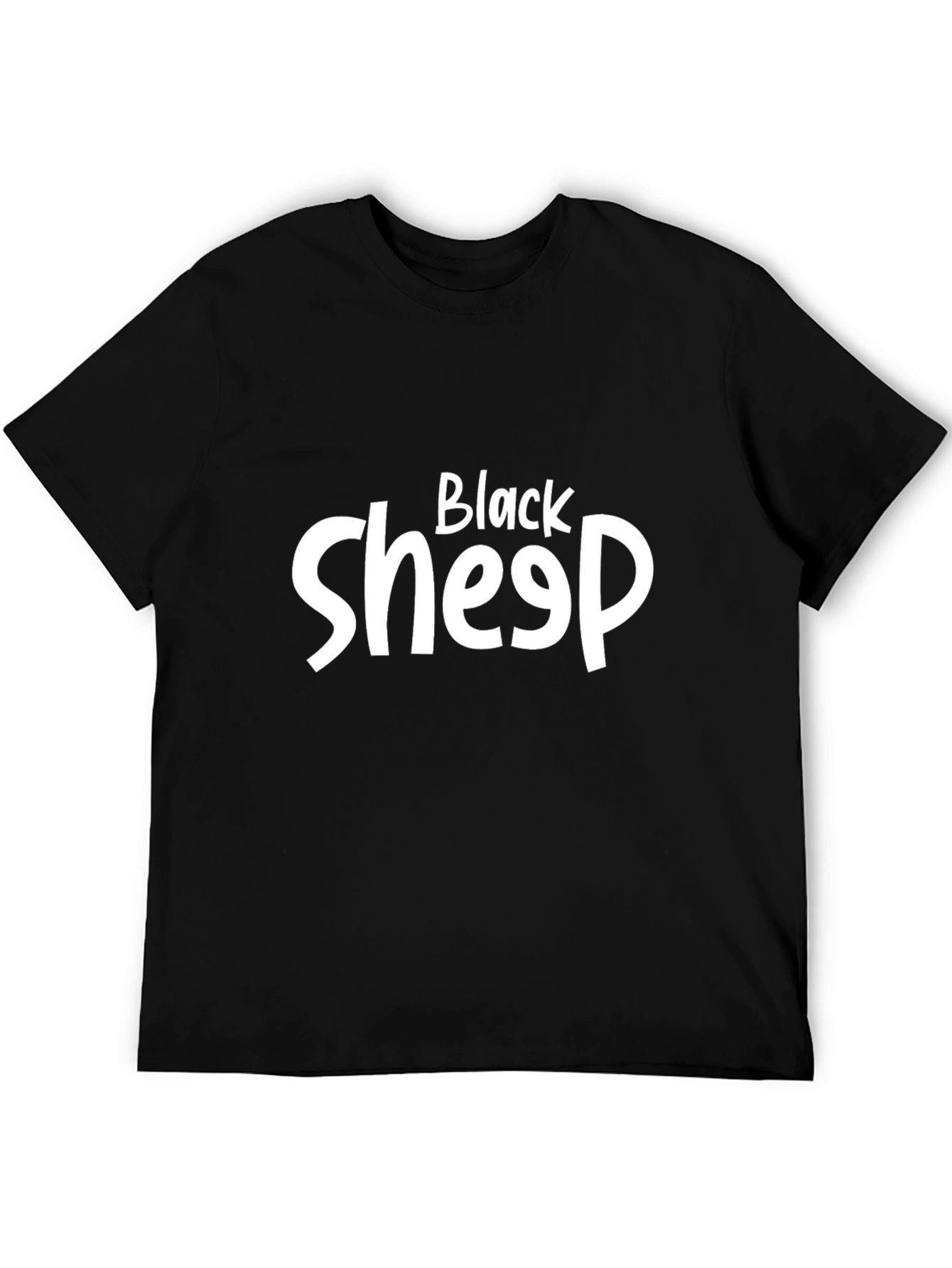 Black Sheep Graphic Tee - Soft Cotton Blend
