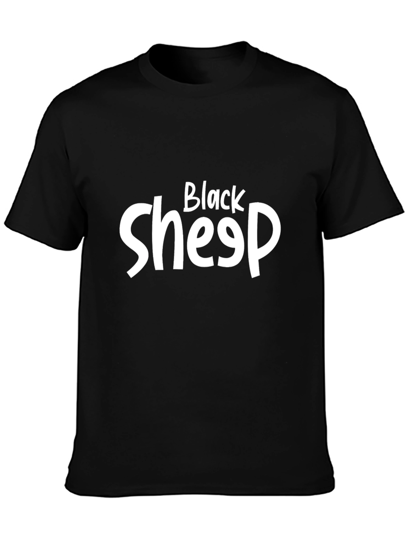 Black Sheep Graphic Tee - Soft Cotton Blend