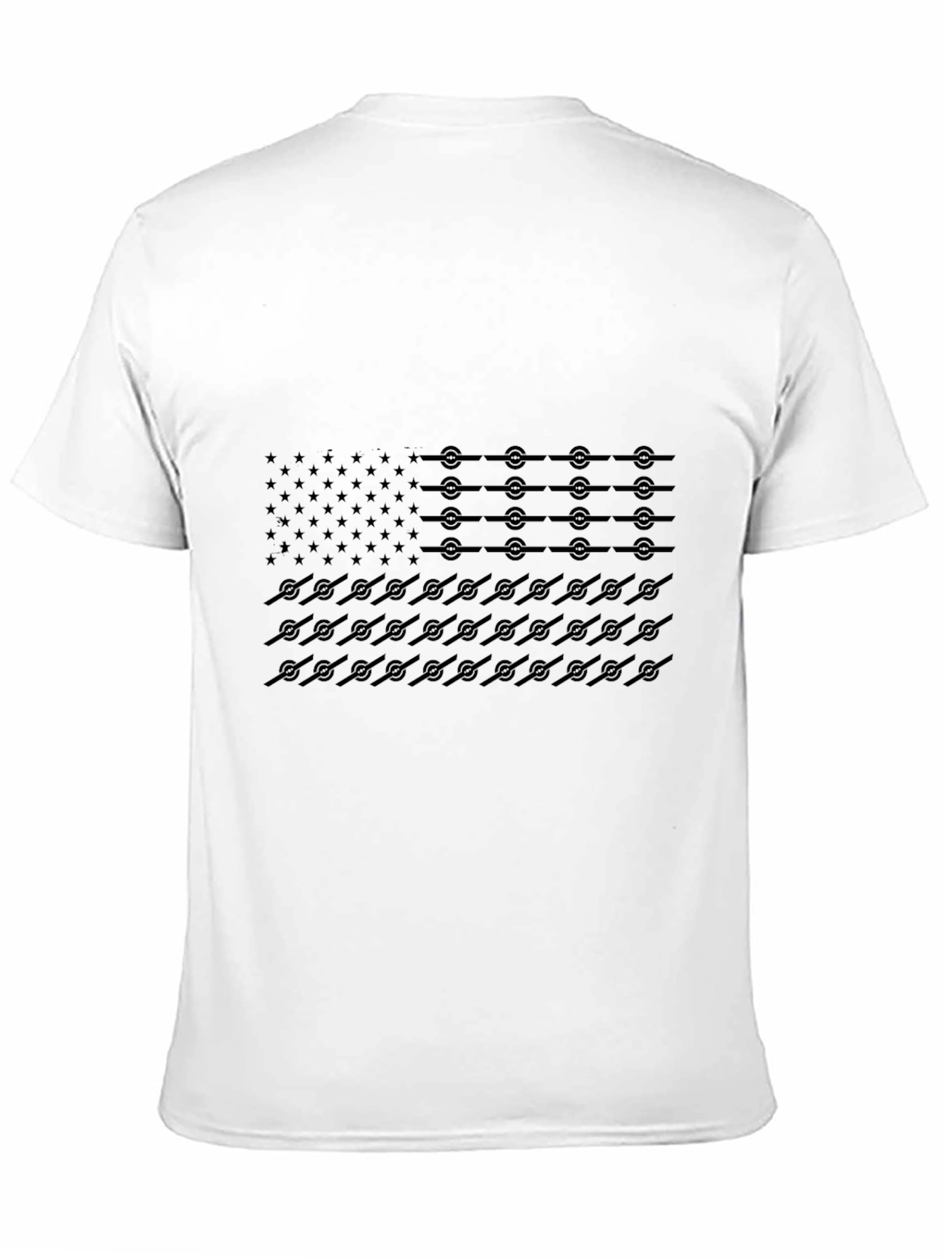 American Flag Graphic T-Shirt - Patriotic Style